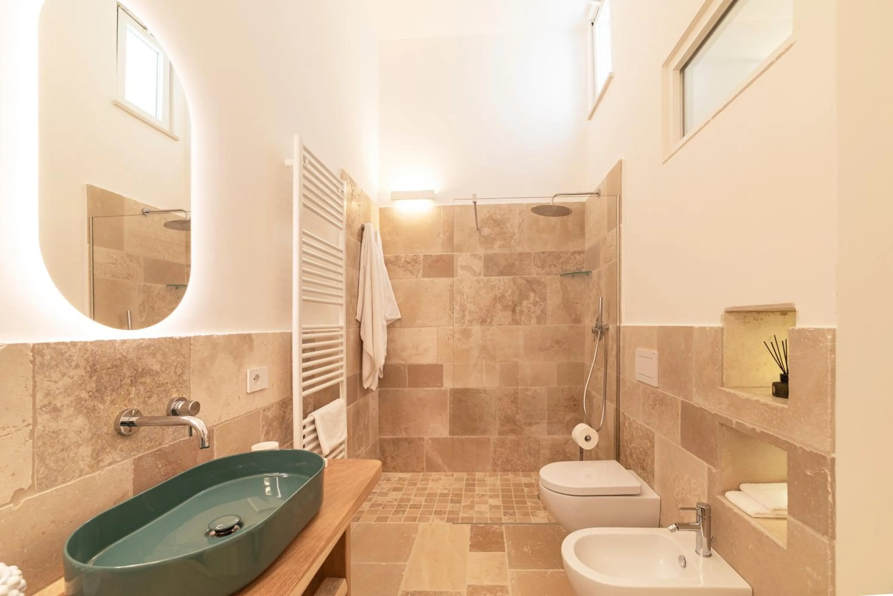 Shower in Masseria San Nicola Savelletri - B&B