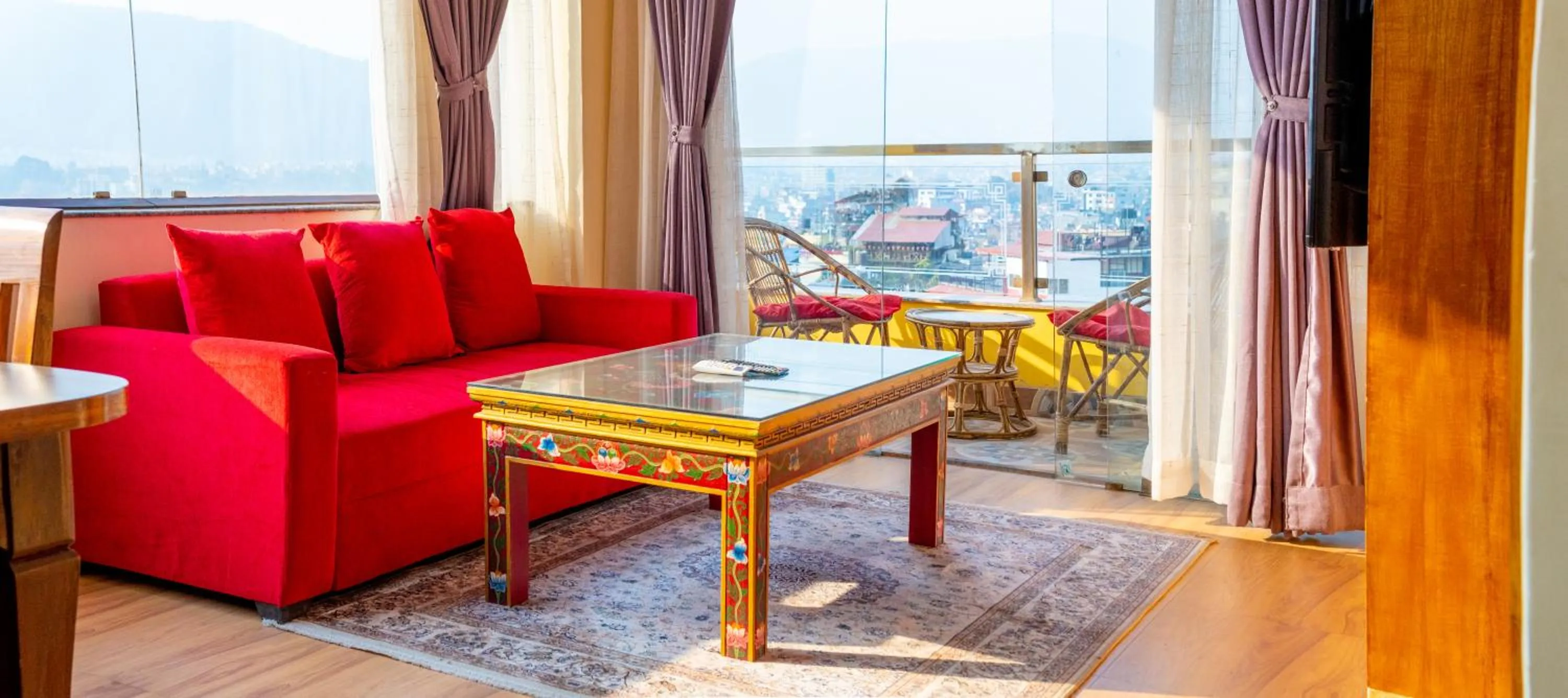 Balcony/Terrace in Hotel Yakroo Manang