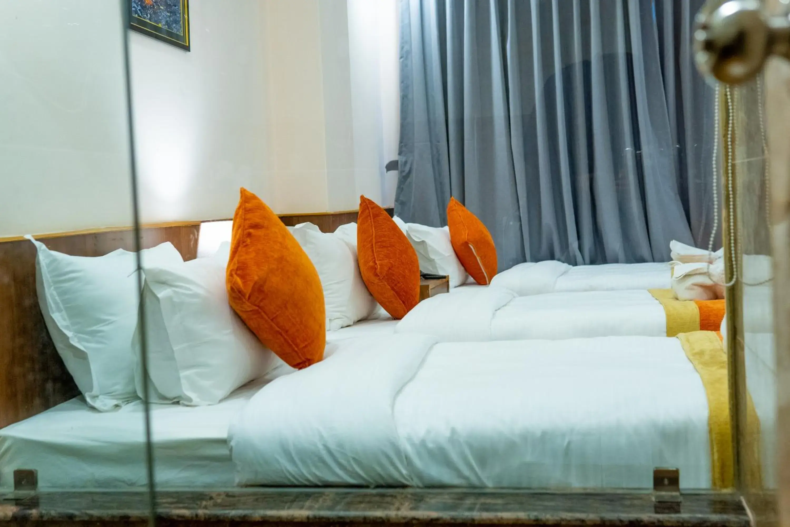 Deluxe Triple Room in Hotel Yakroo Manang Deluxe Triple Room in Hotel Yakroo Manang