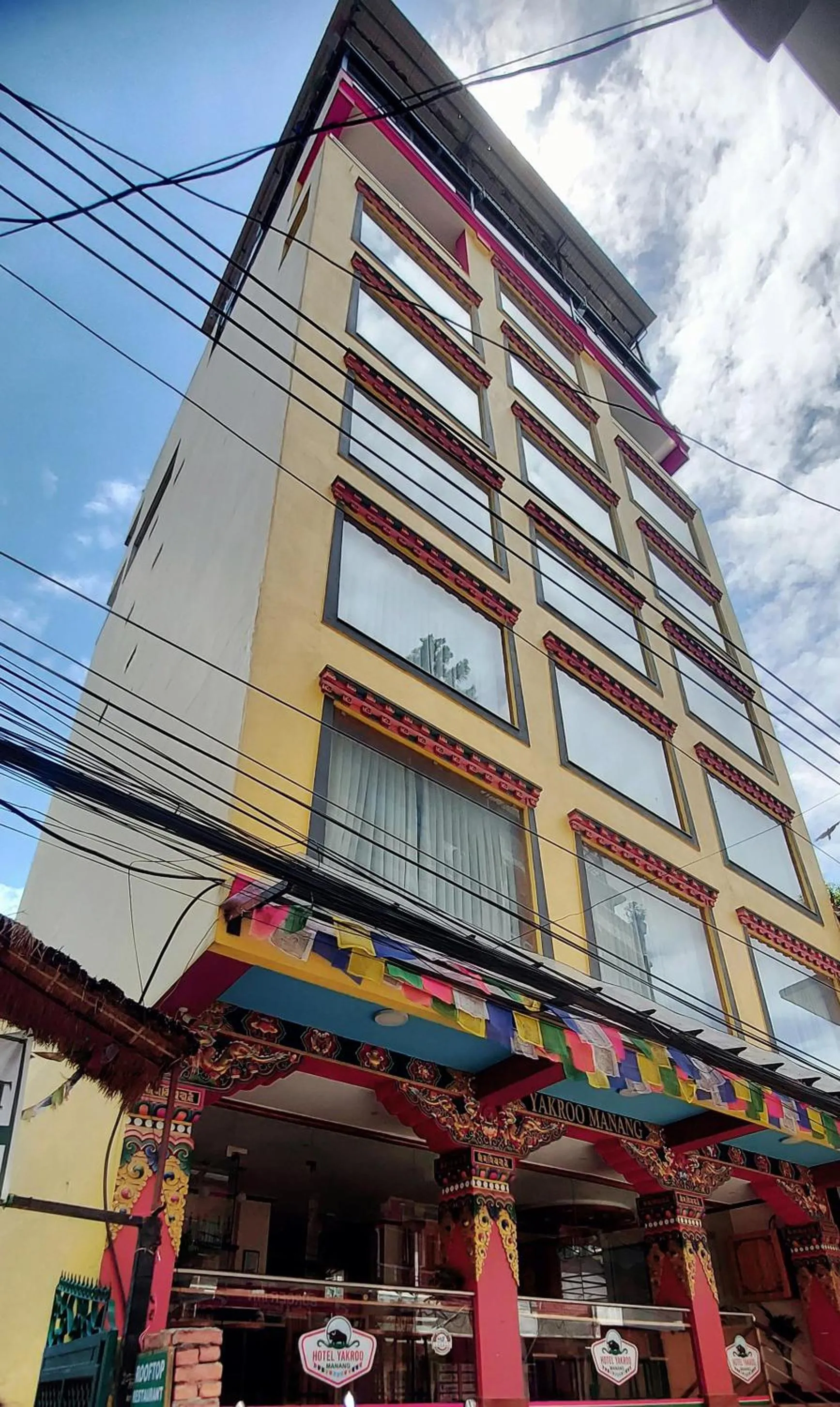 Property building in Hotel Yakroo Manang