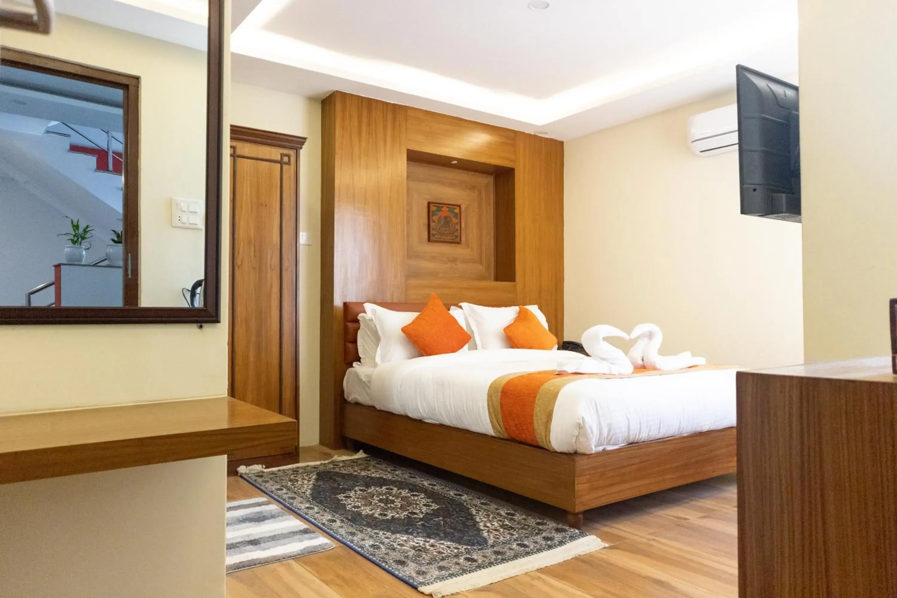 Deluxe Queen Room in Hotel Yakroo Manang Deluxe Queen Room in Hotel Yakroo Manang