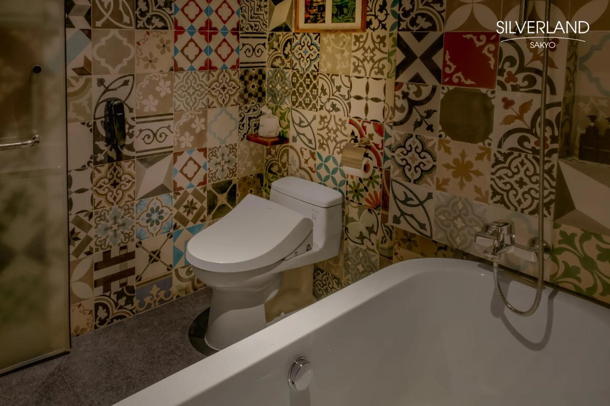 Toilet in Silverland Sakyo Hotel