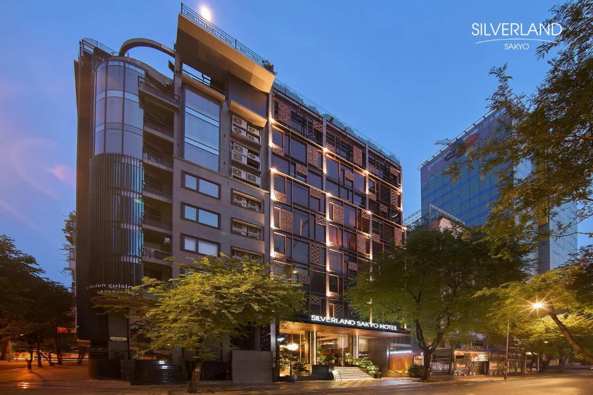 Facade/entrance in Silverland Sakyo Hotel