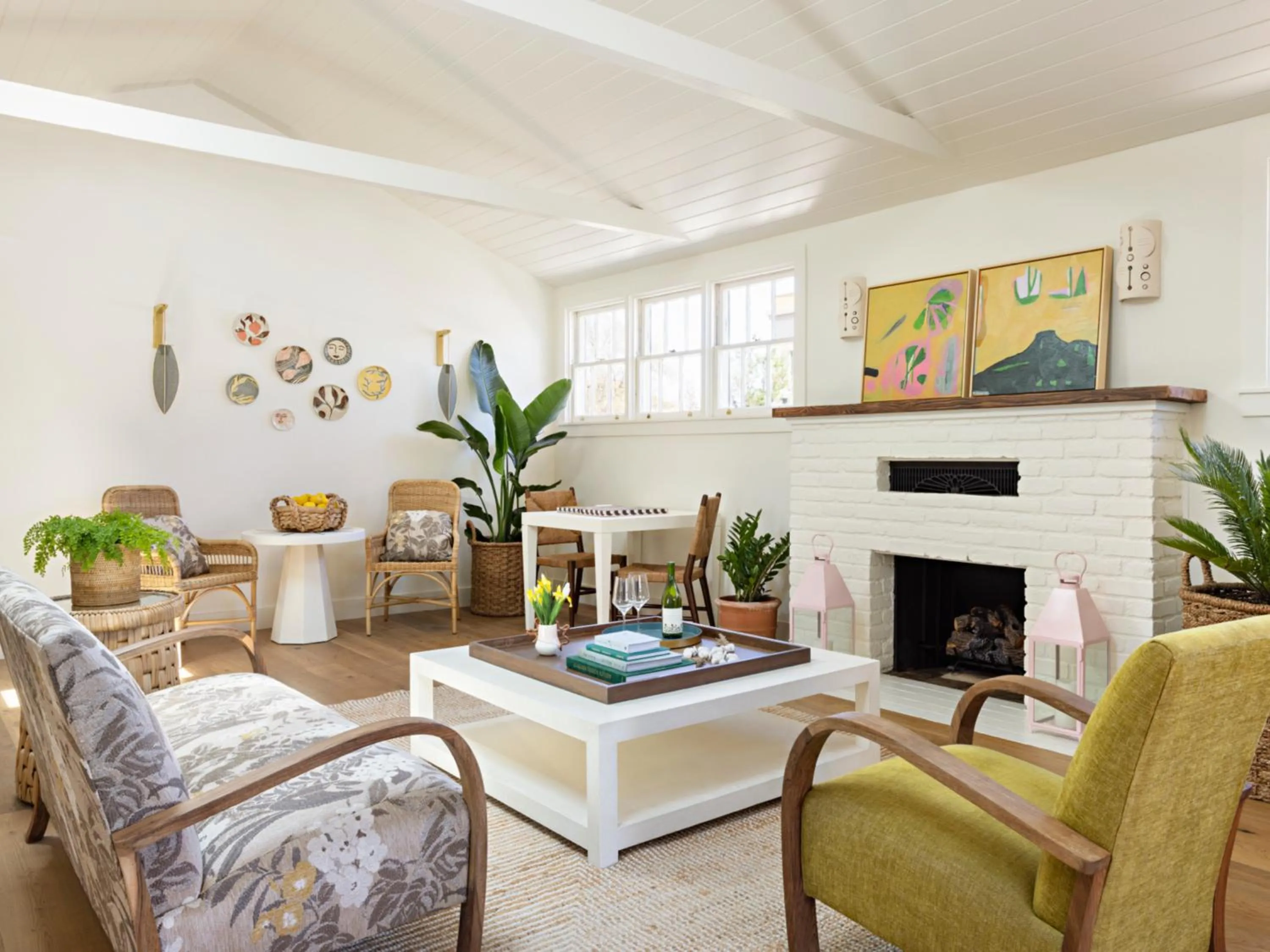 Living room in Farmhouse Paso