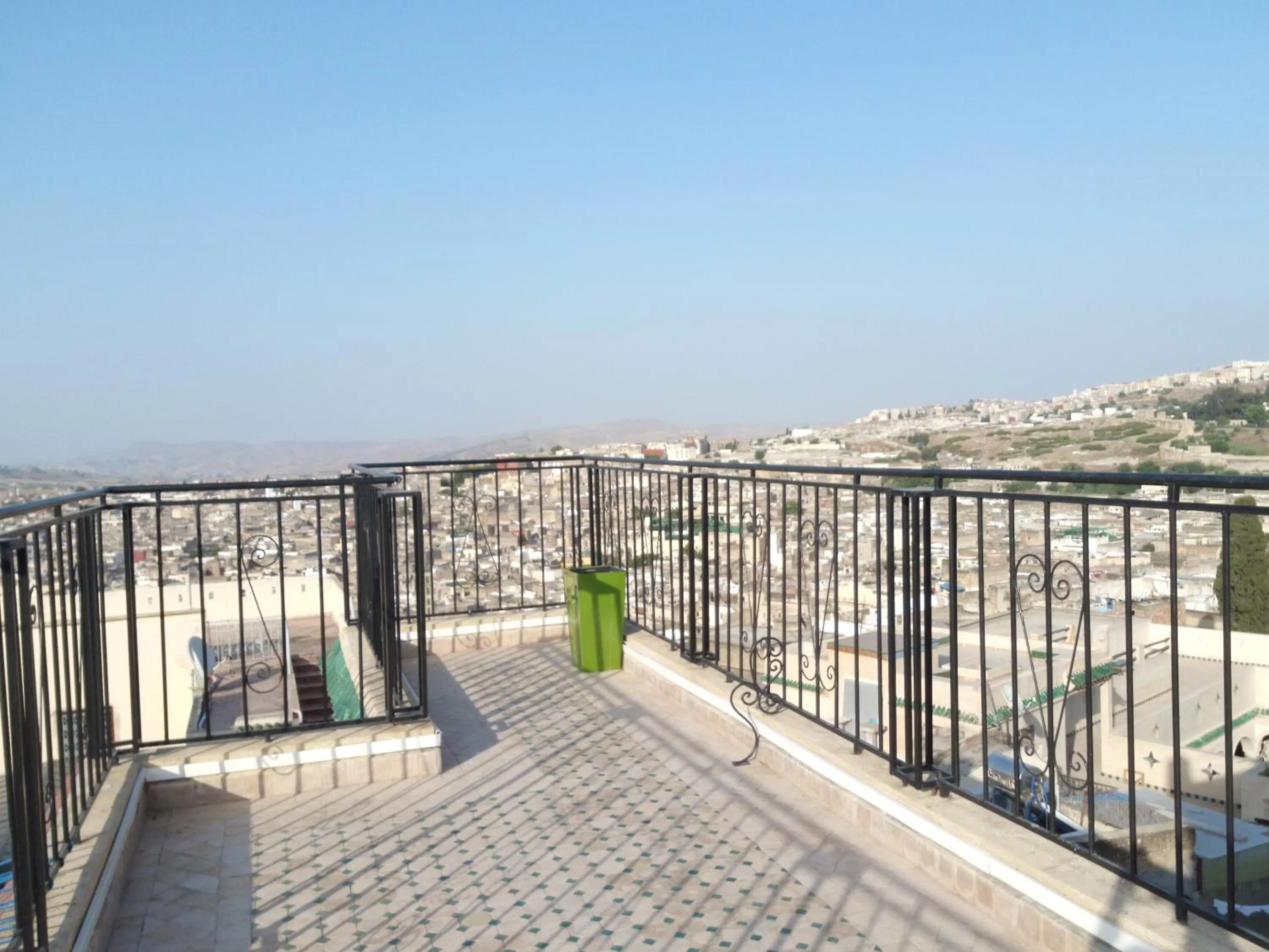 Balcony/Terrace in Riad Letchina
