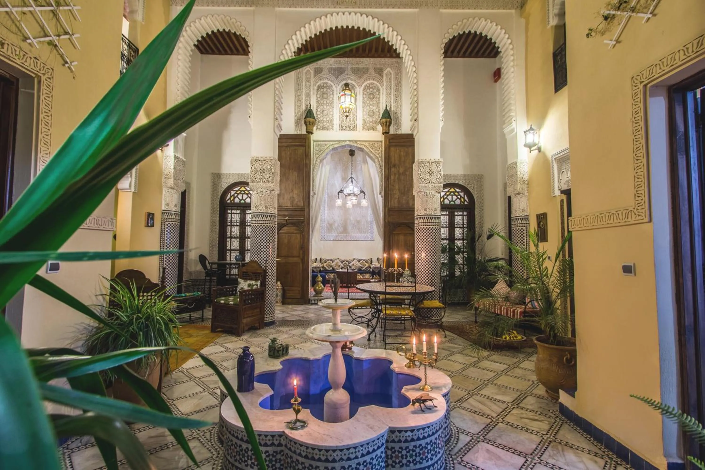 Patio in Riad Letchina