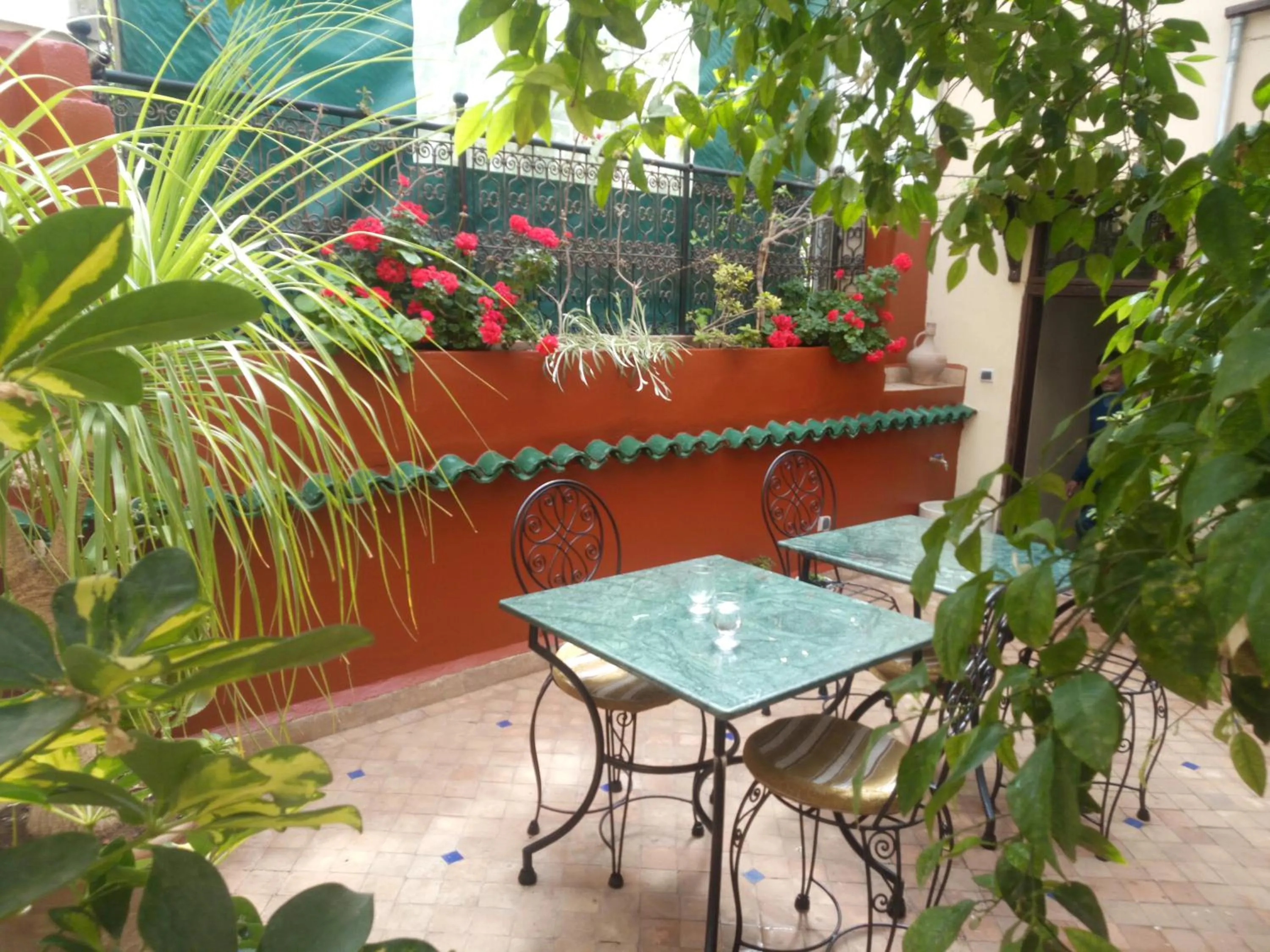 Patio in Riad Letchina