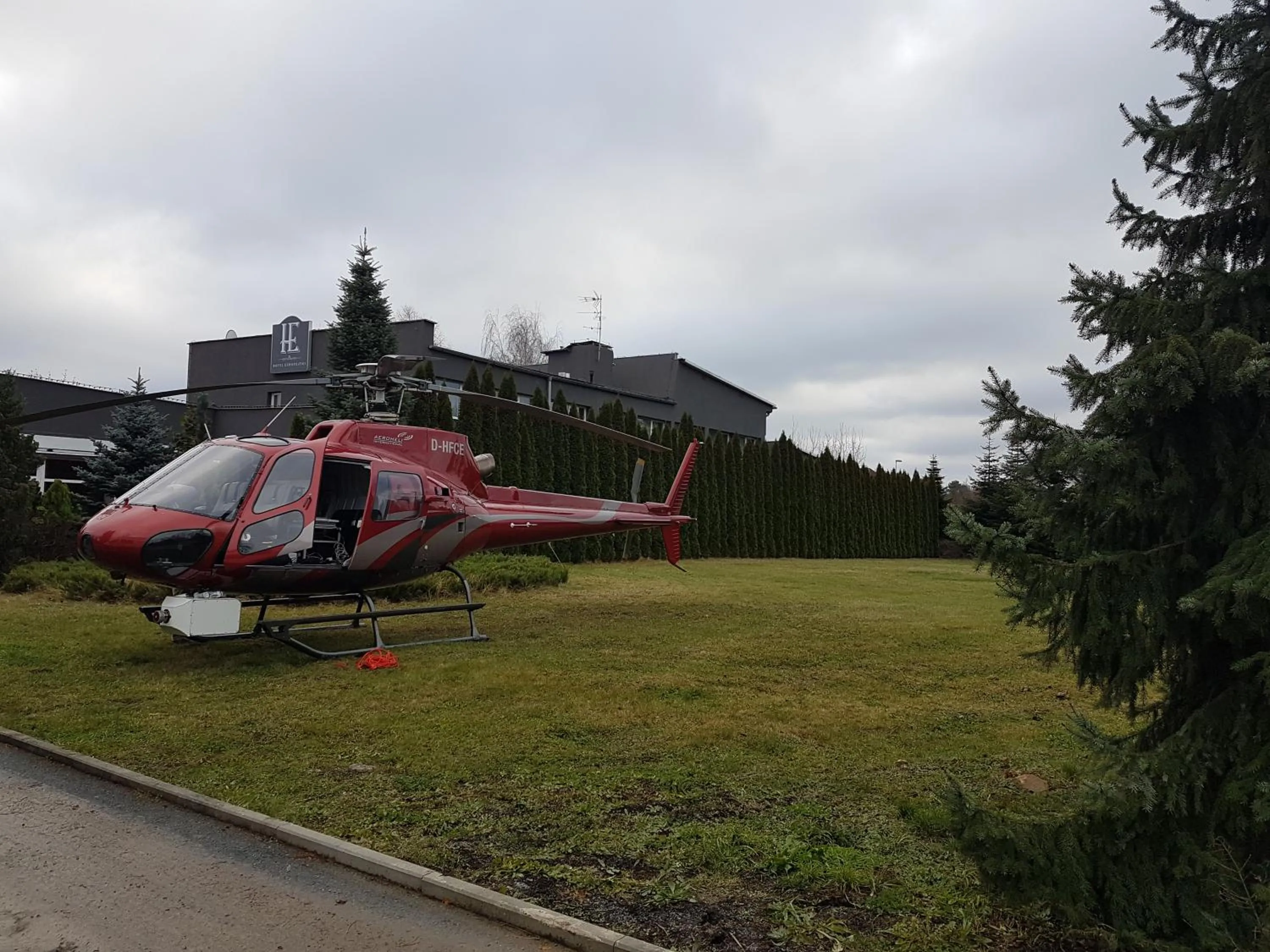 Facade/entrance in Hotel Europejski