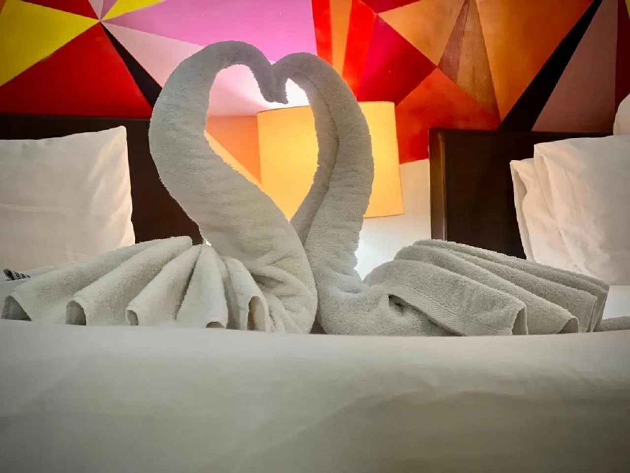 Bed in Art Hotel Downtown