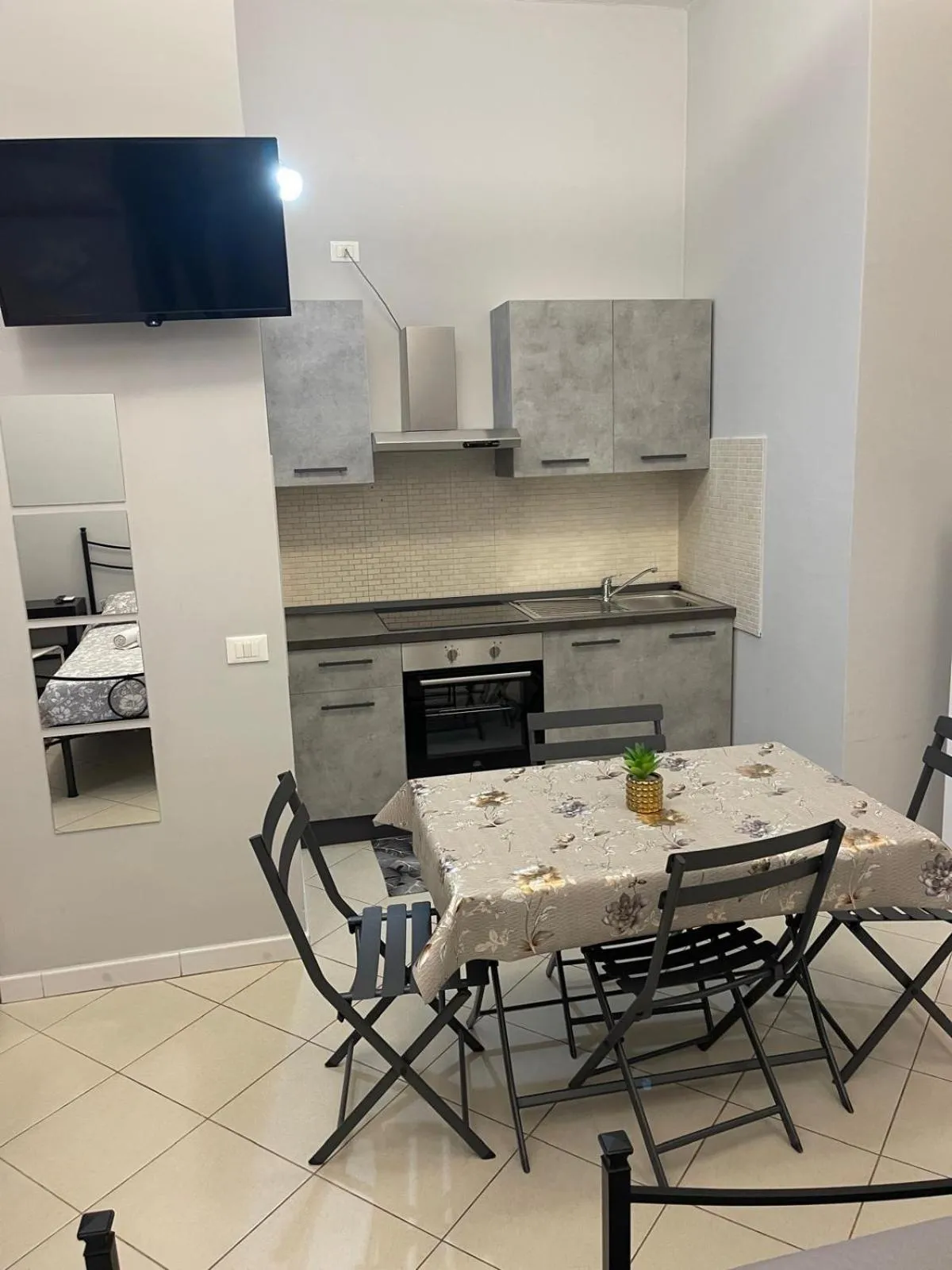 Kitchen/Kitchenette in B&B Villa Anna