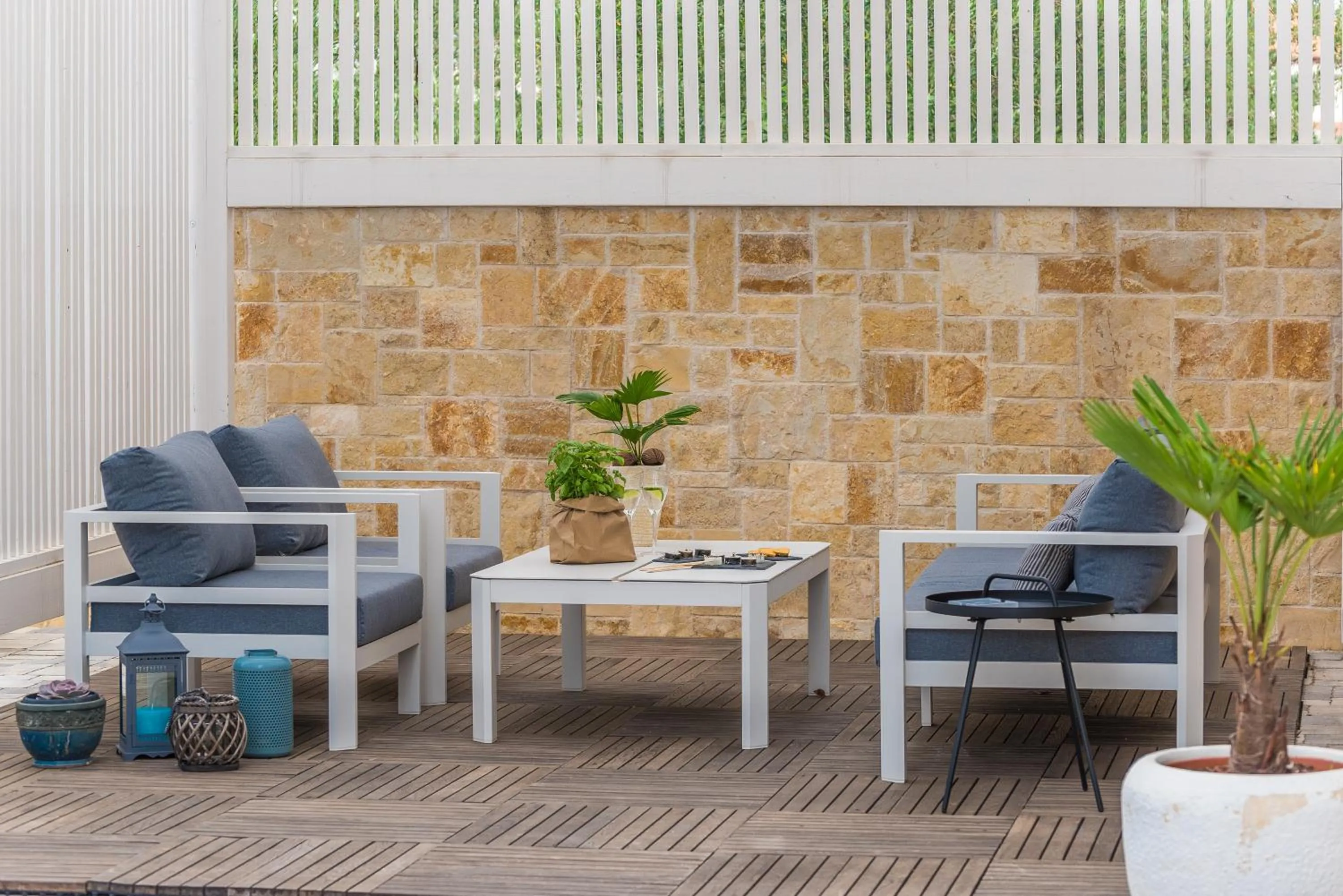 Patio in Villa Karla