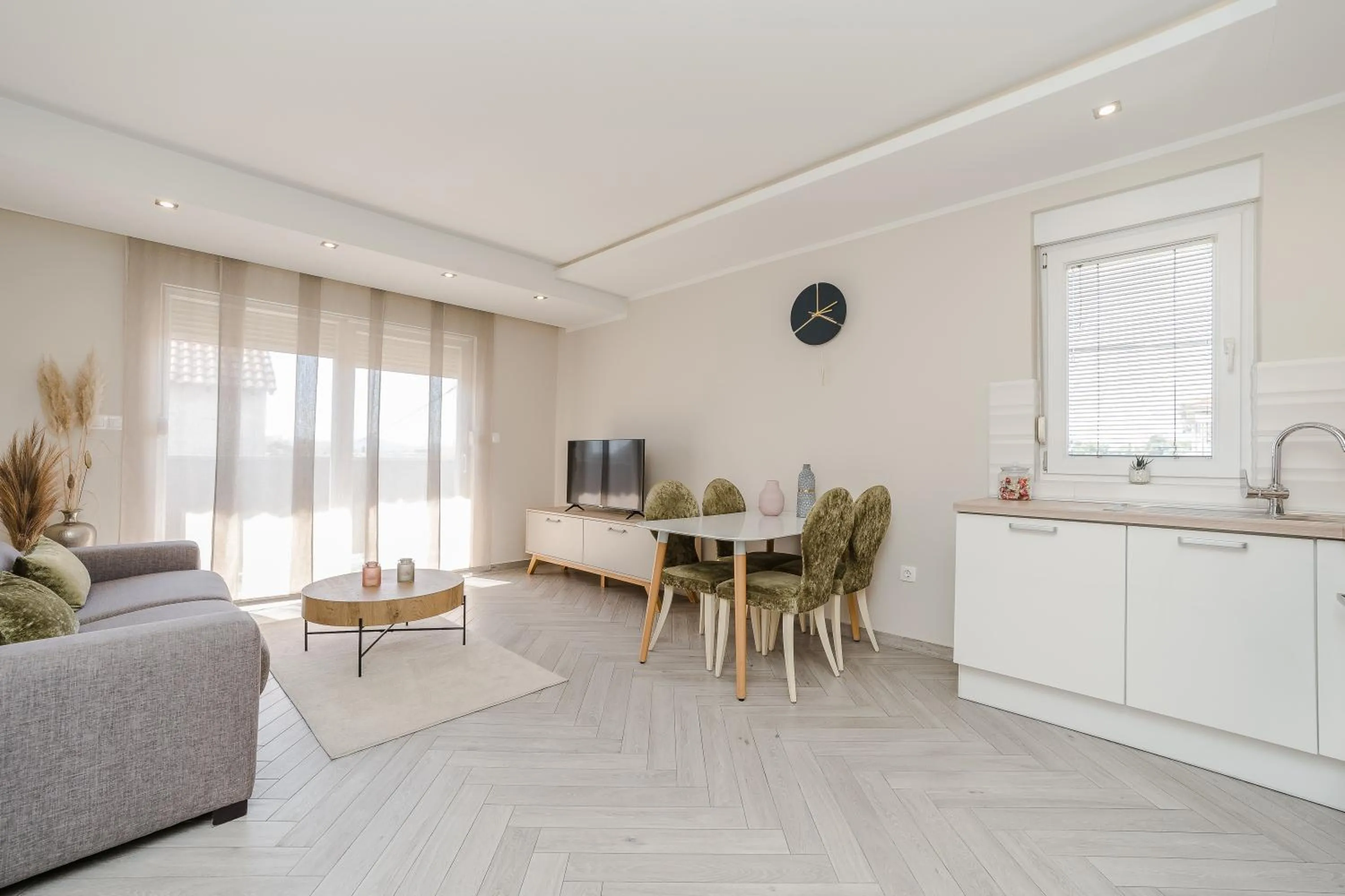 Living room in Villa Karla