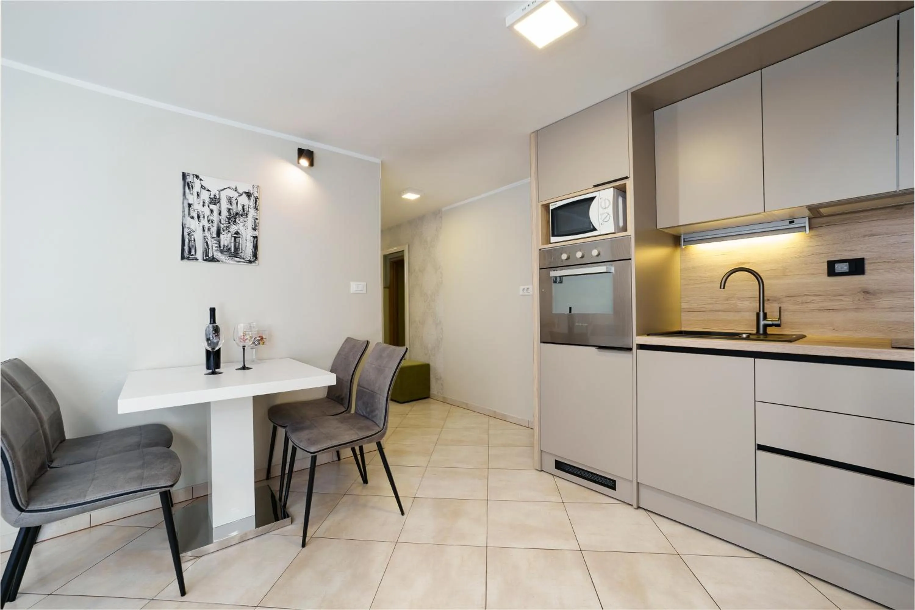 Dining area in Villa Karla