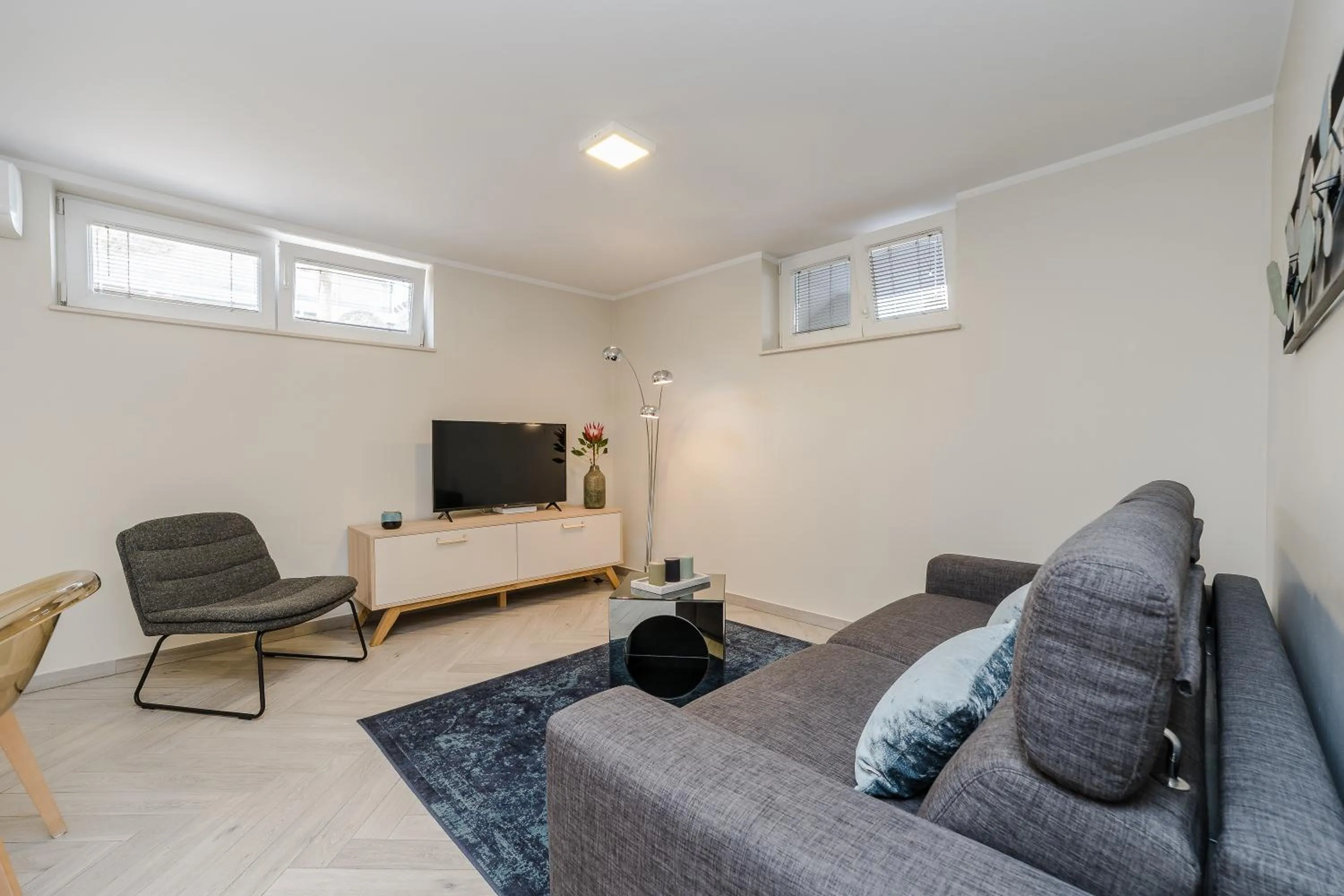 Living room in Villa Karla