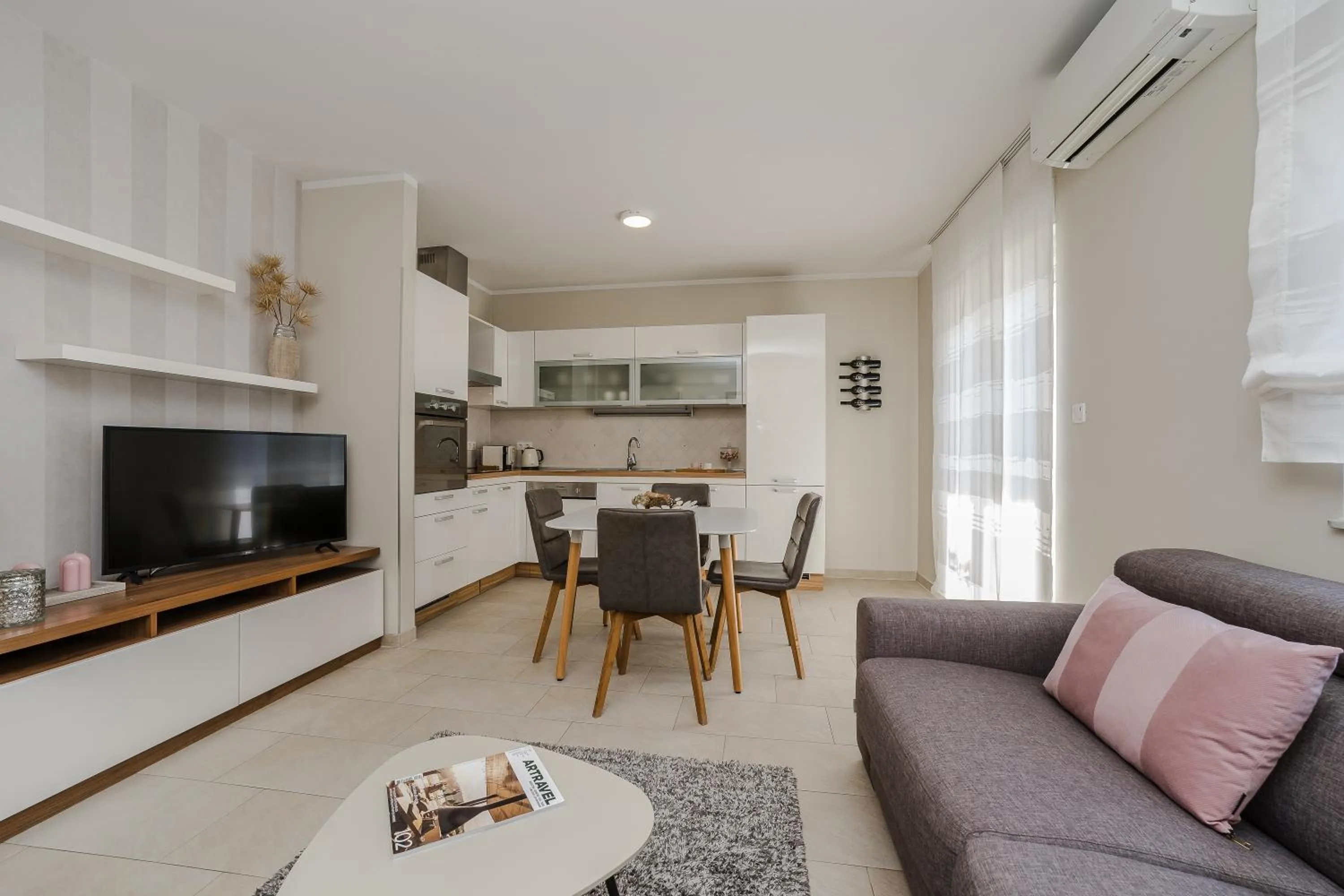 Living room in Villa Karla