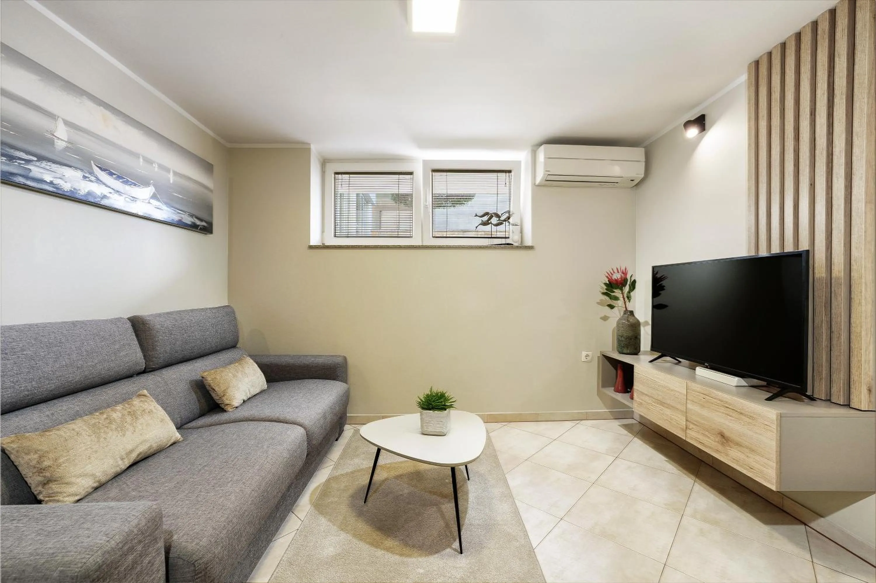 Living room in Villa Karla