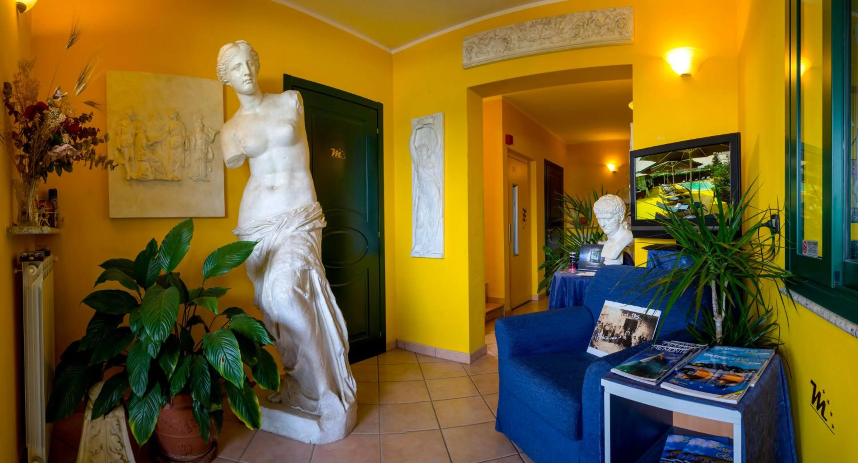 Lobby or reception in Hotel Motel Residence S