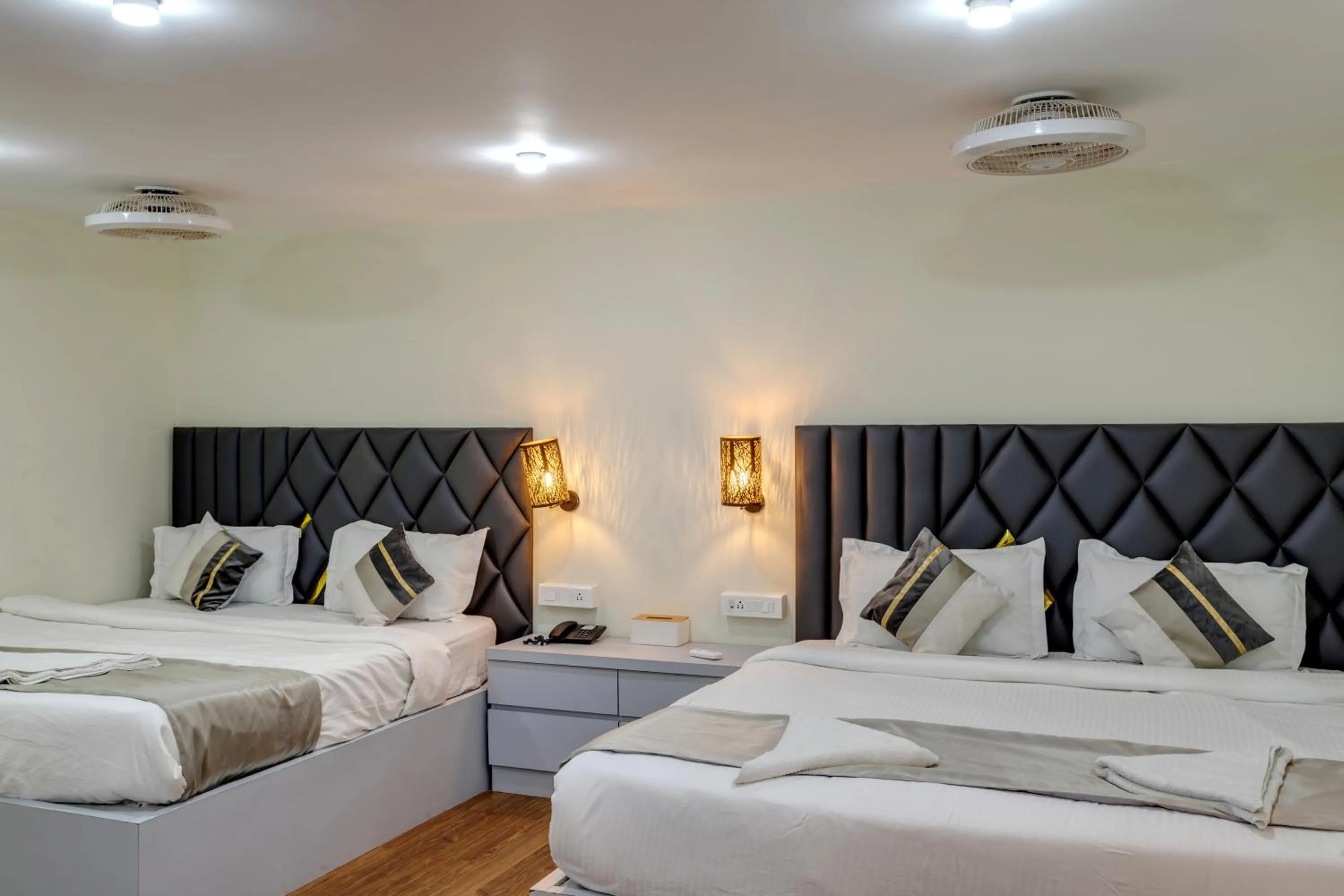 Bed in La baga Beach Hotel