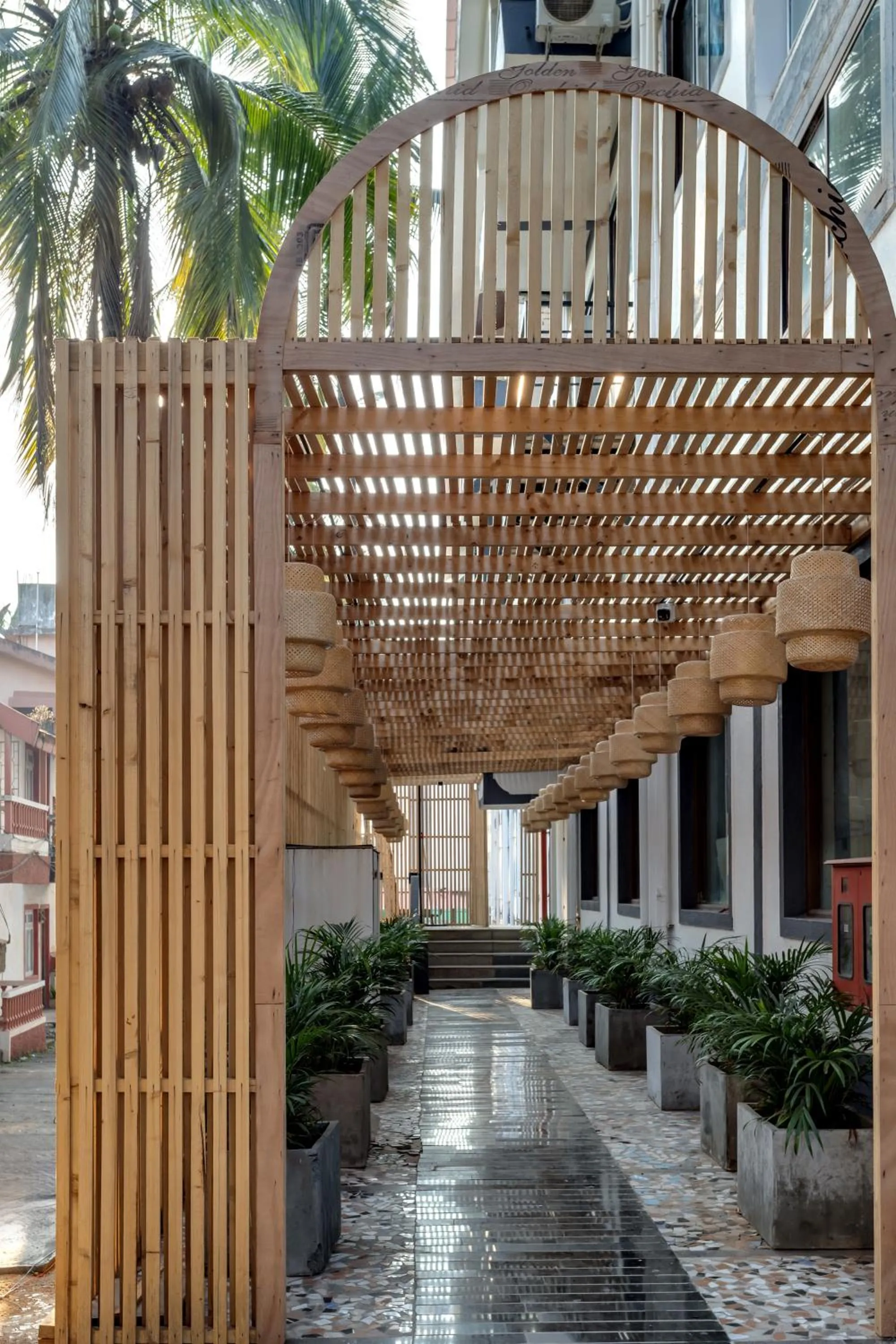 Property building in La baga Beach Hotel