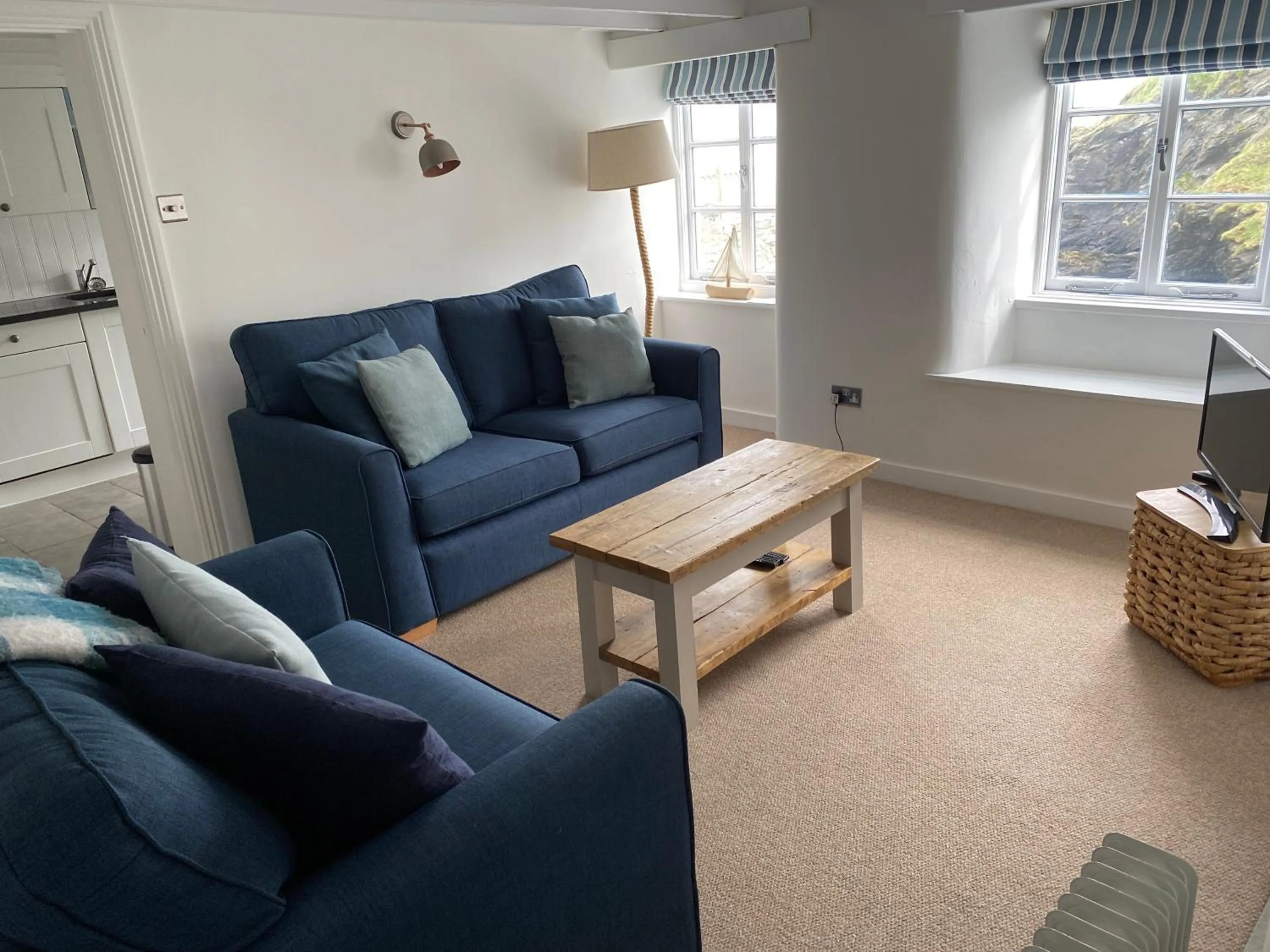 Living room in Lugger Hotel ‘A Bespoke Hotel’