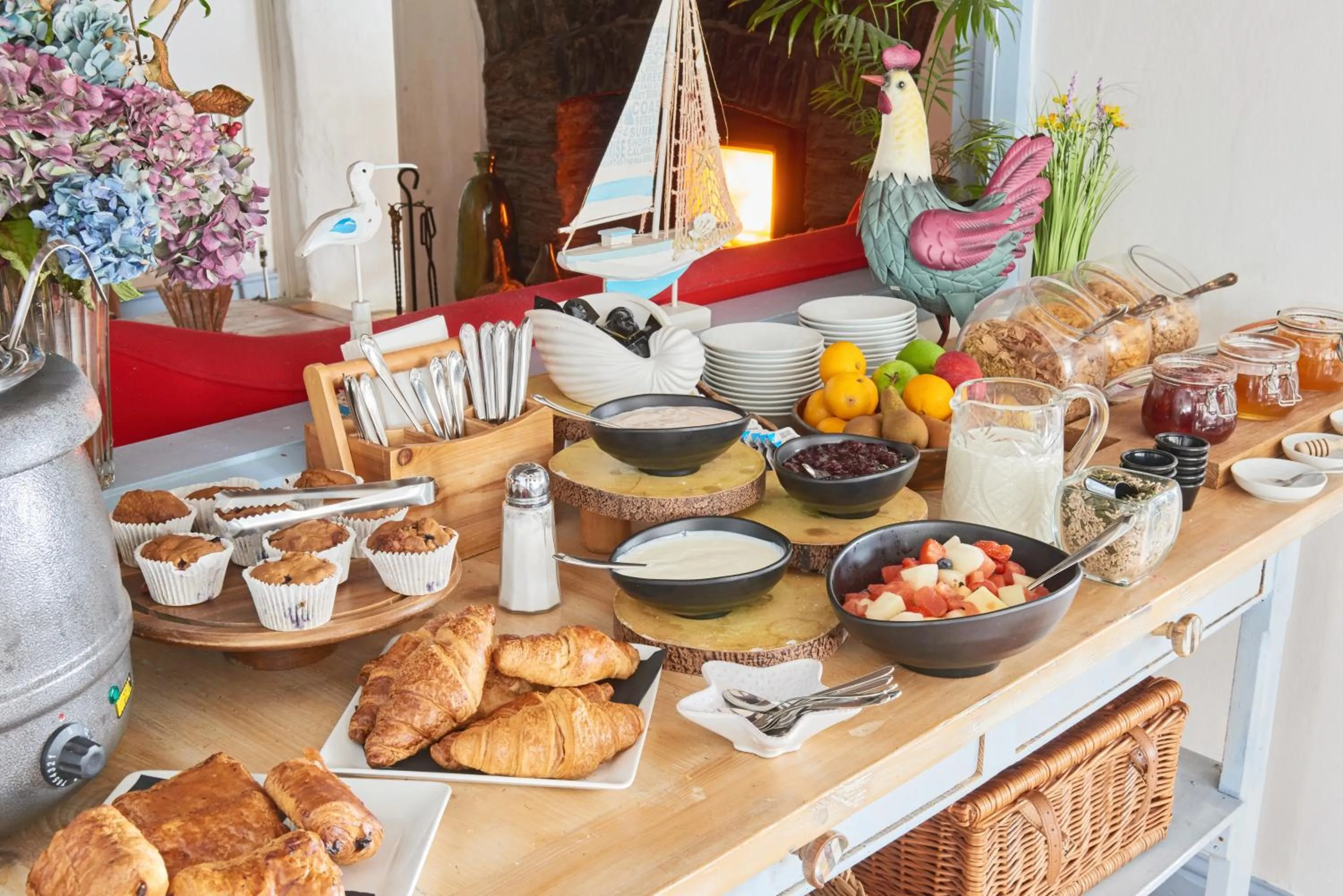 Restaurant/places to eat in Lugger Hotel ‘A Bespoke Hotel’