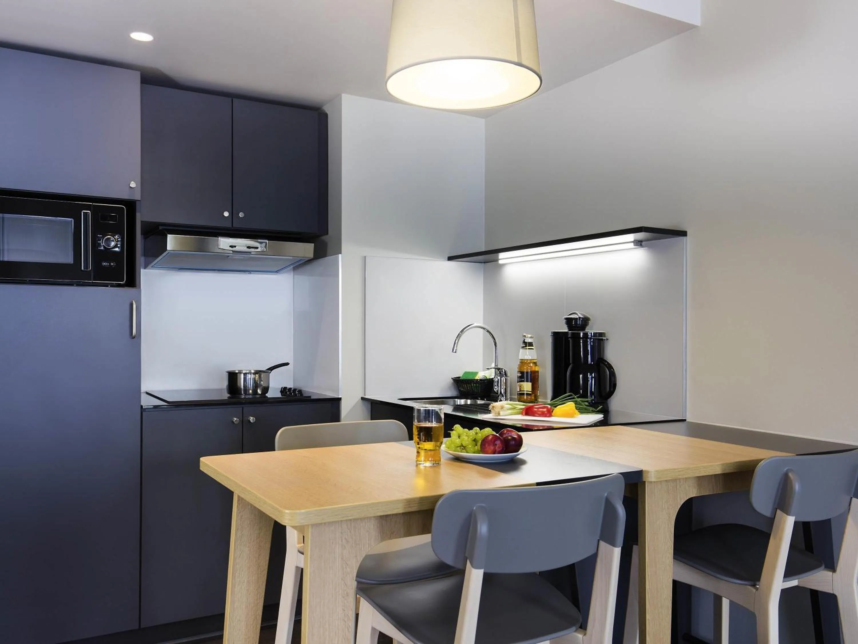 Bedroom in Aparthotel Adagio access München City Olympiapark