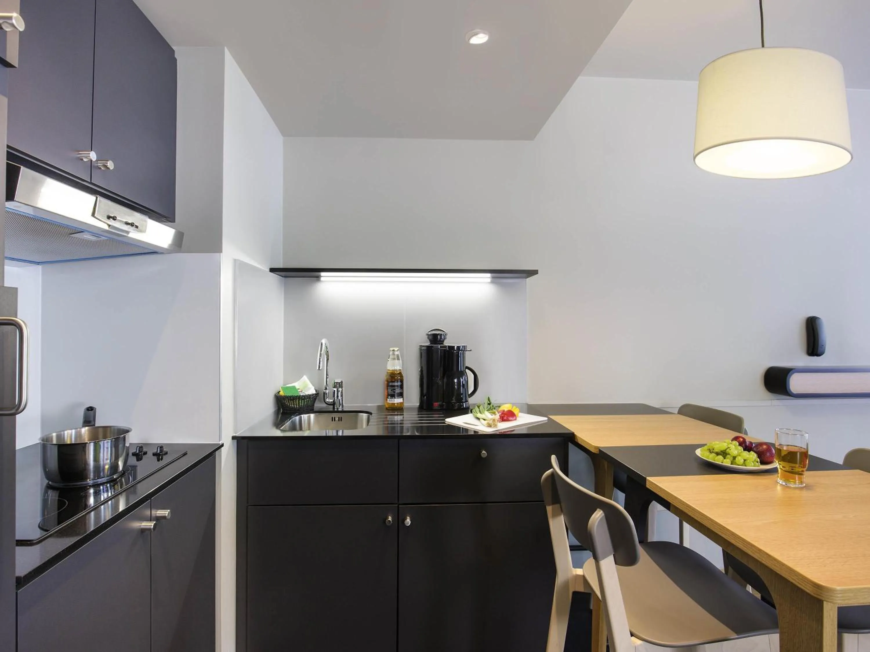 Bedroom in Aparthotel Adagio access München City Olympiapark