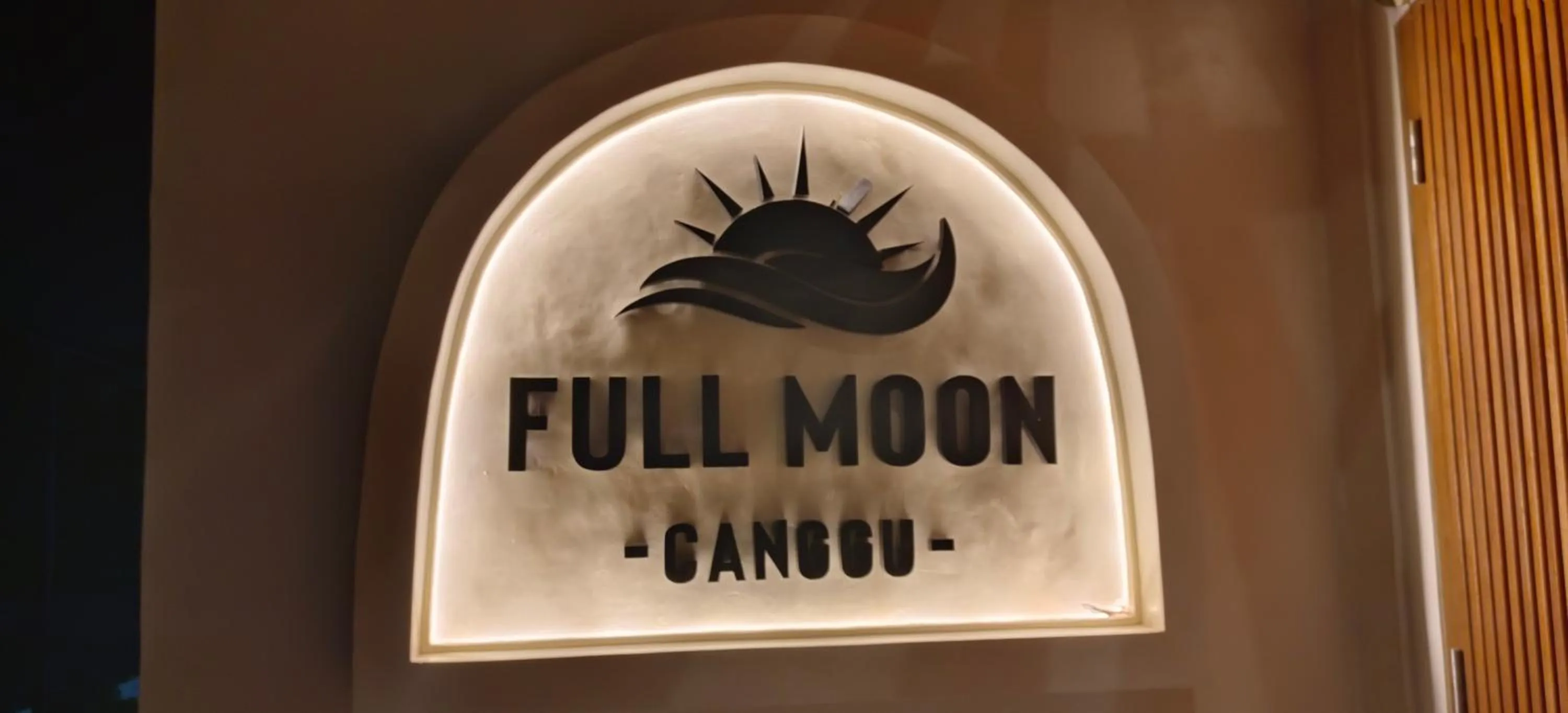 Property logo or sign in FULLMOON CANGGU Nelayan