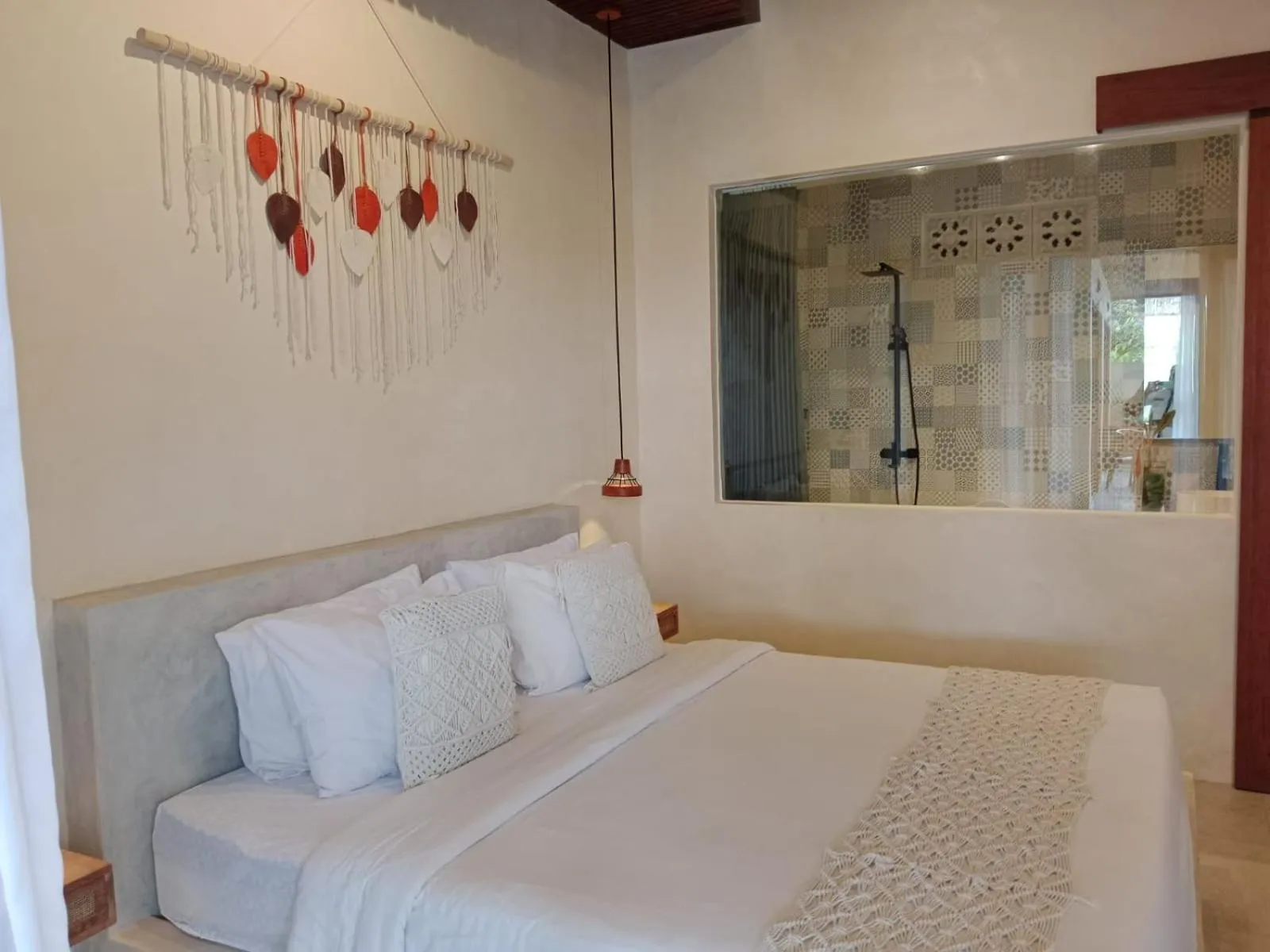 Bed in FULLMOON CANGGU Nelayan