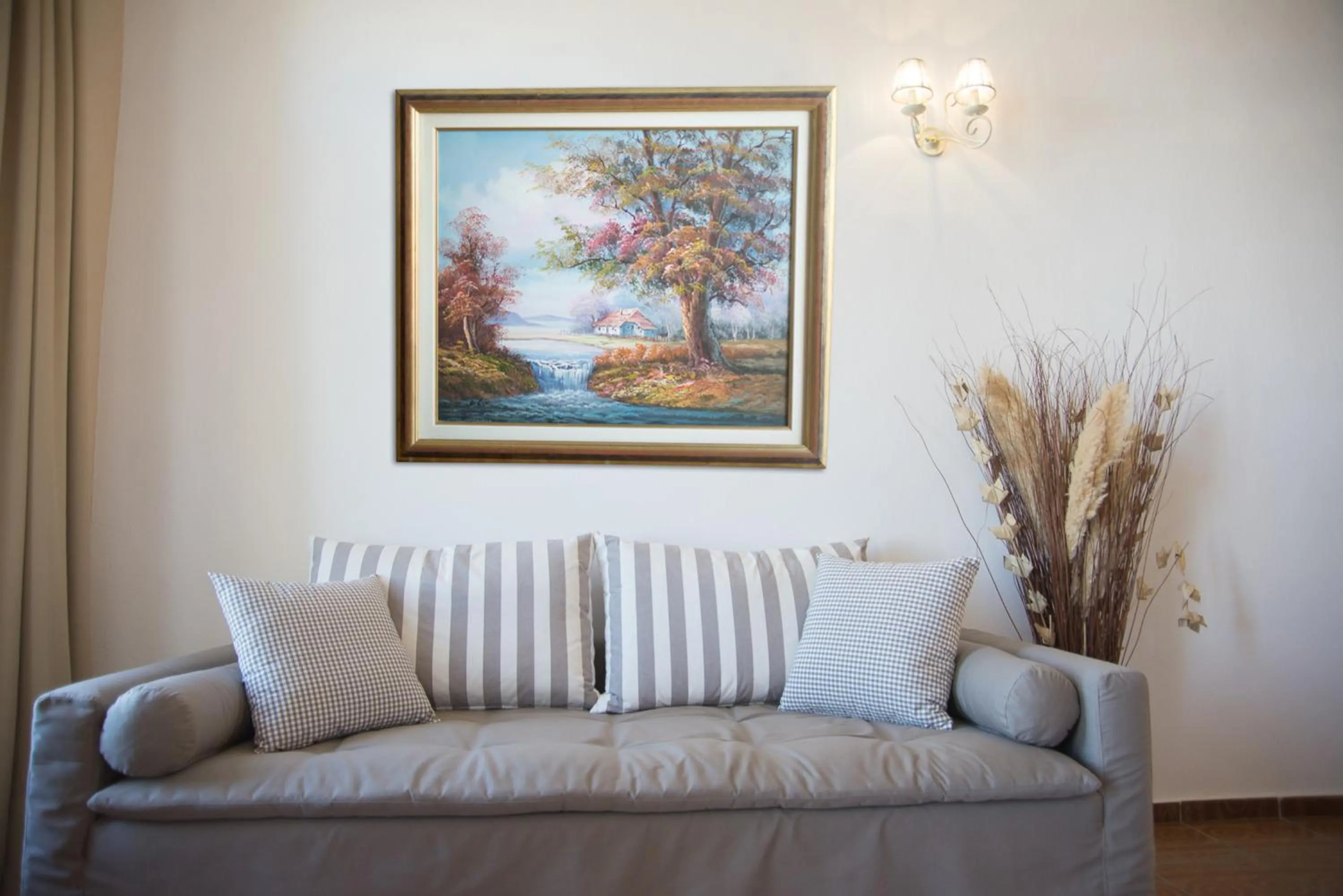 Living room in Porto Enetiko Suites