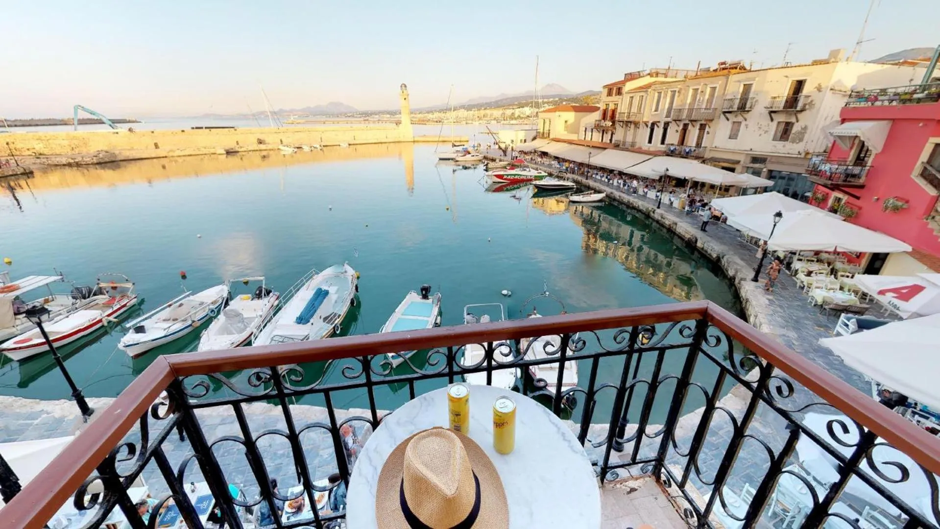 Balcony/Terrace in Porto Enetiko Suites