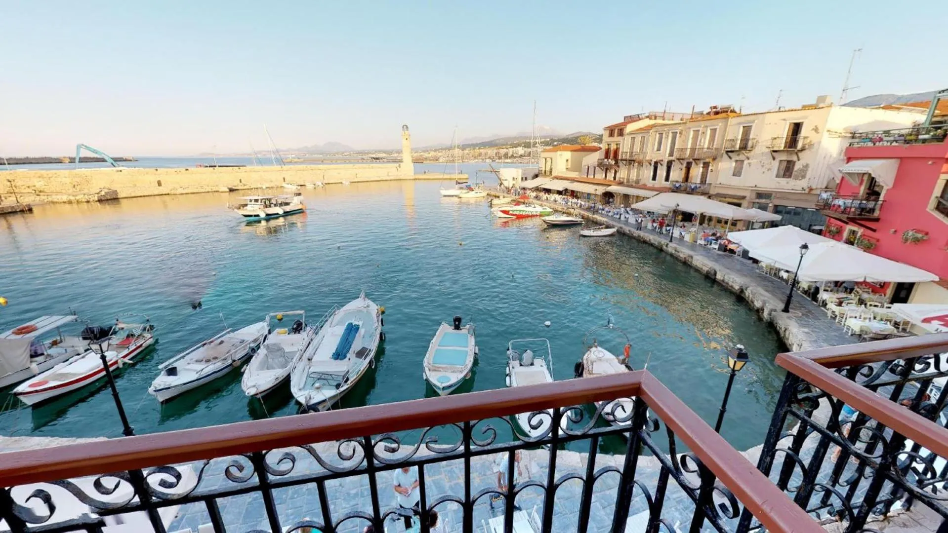 Balcony/Terrace in Porto Enetiko Suites
