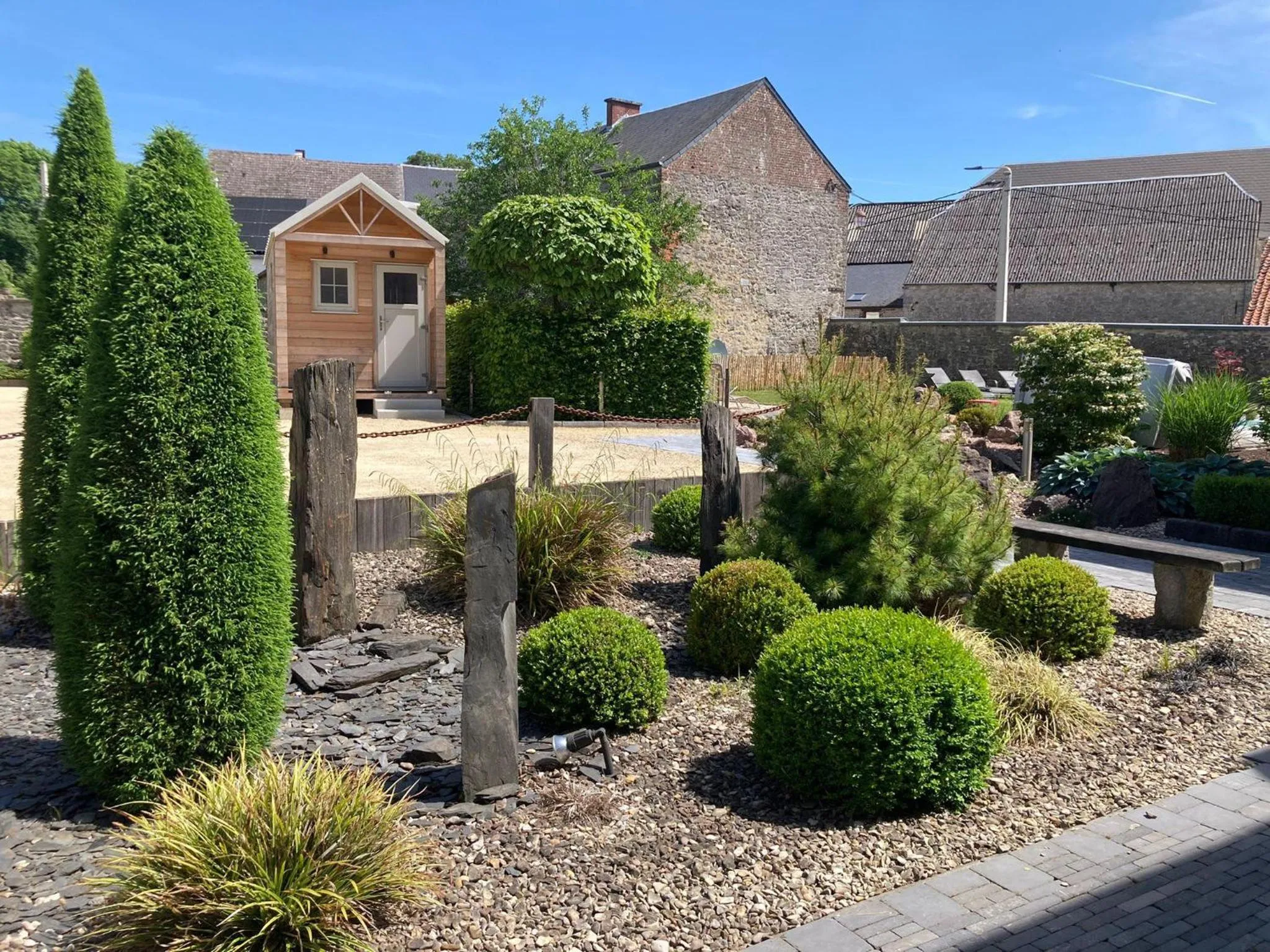 Garden in Le Presbytère de Sautour