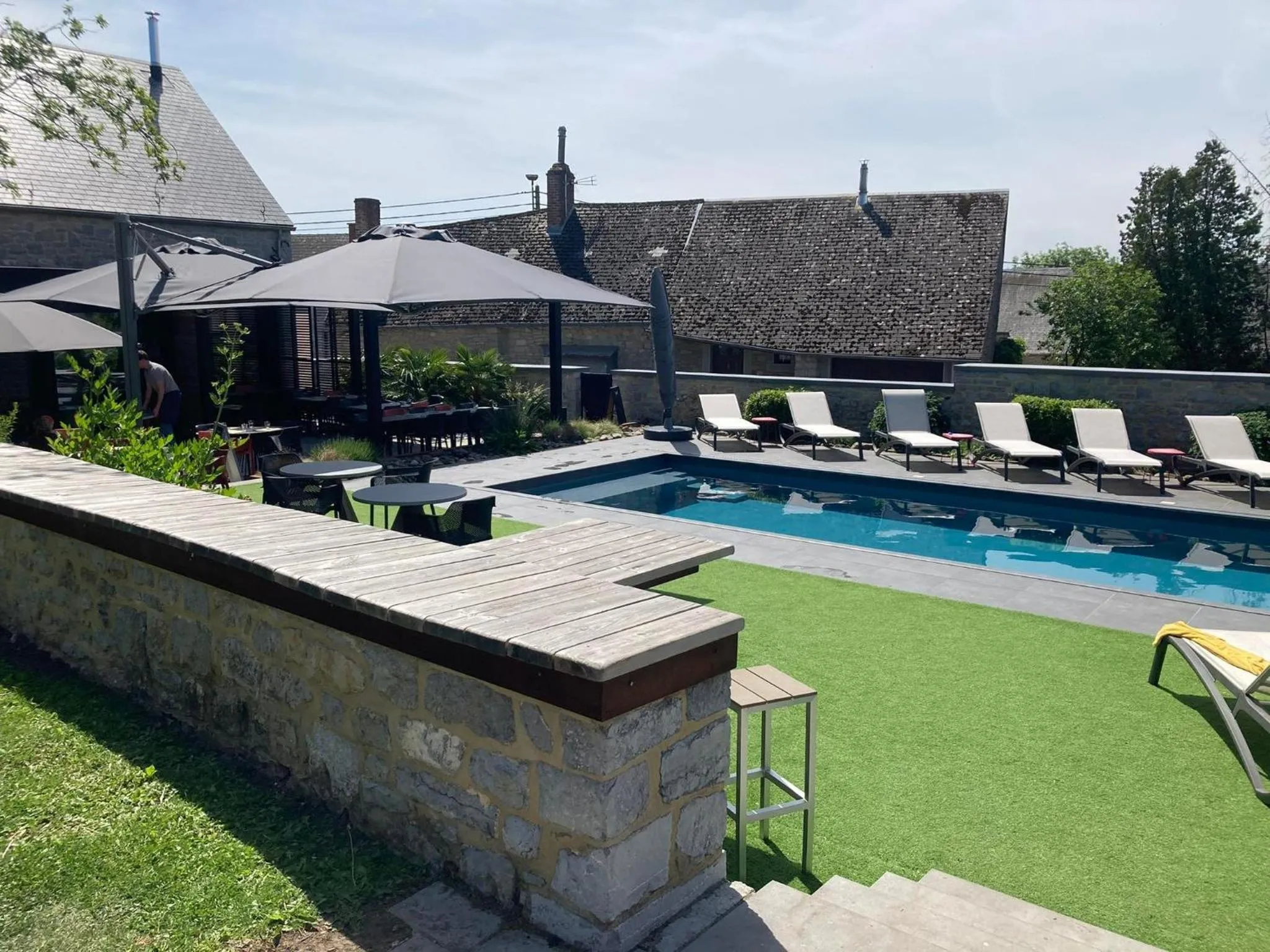 Balcony/Terrace in Le Presbytère de Sautour