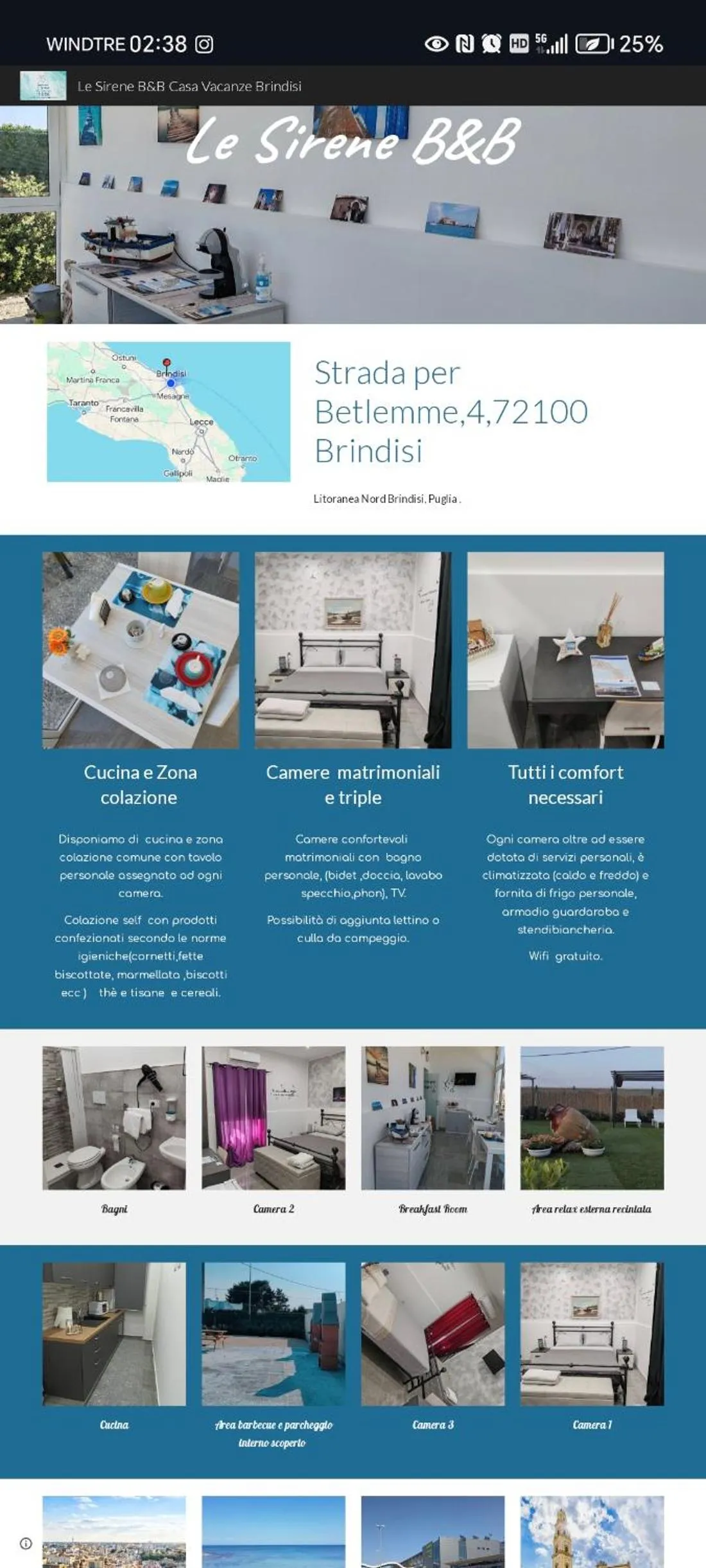 Text overlay in Le Sirene