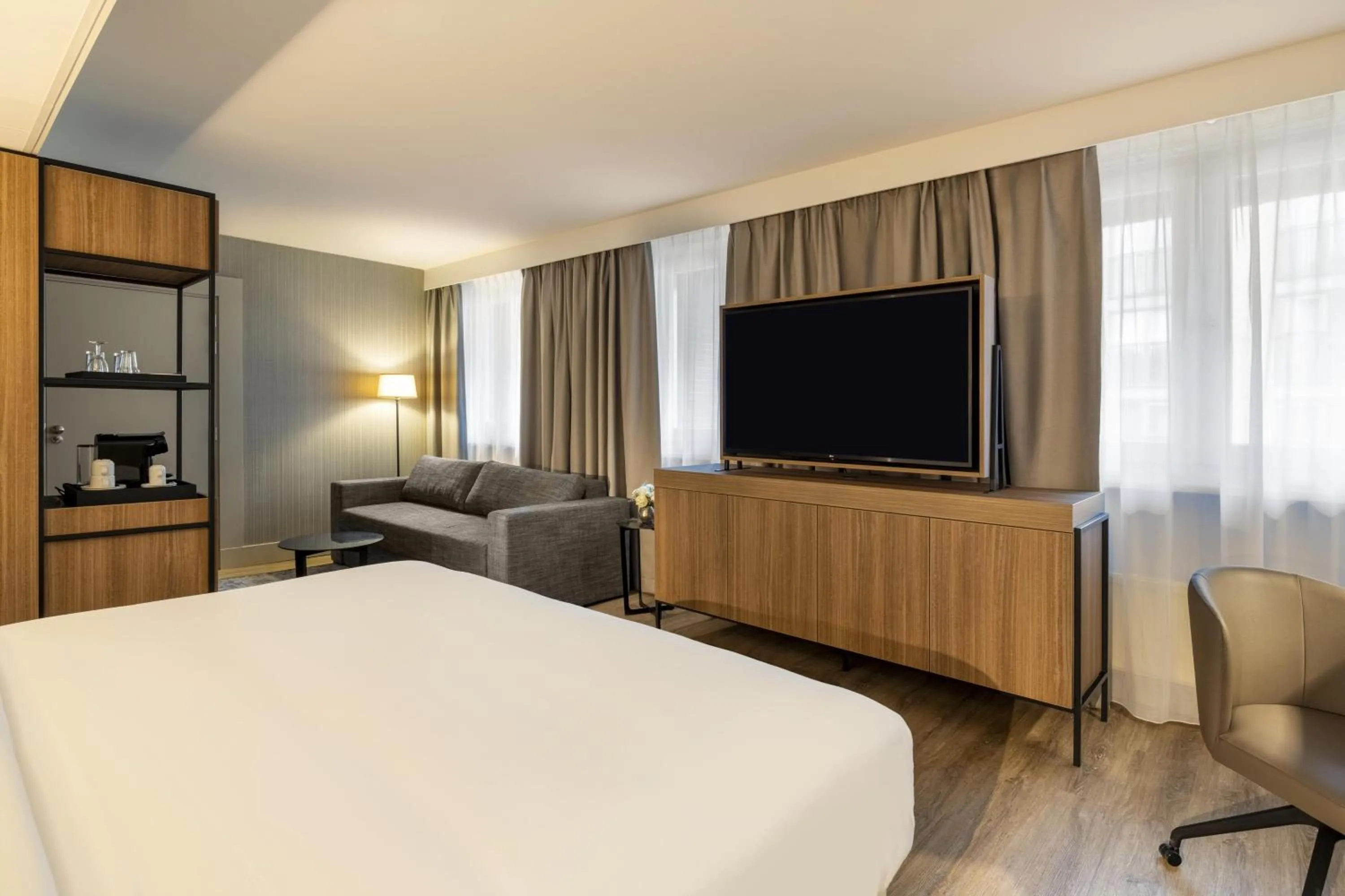 Bedroom, Bed in NH Amsterdam Leidseplein