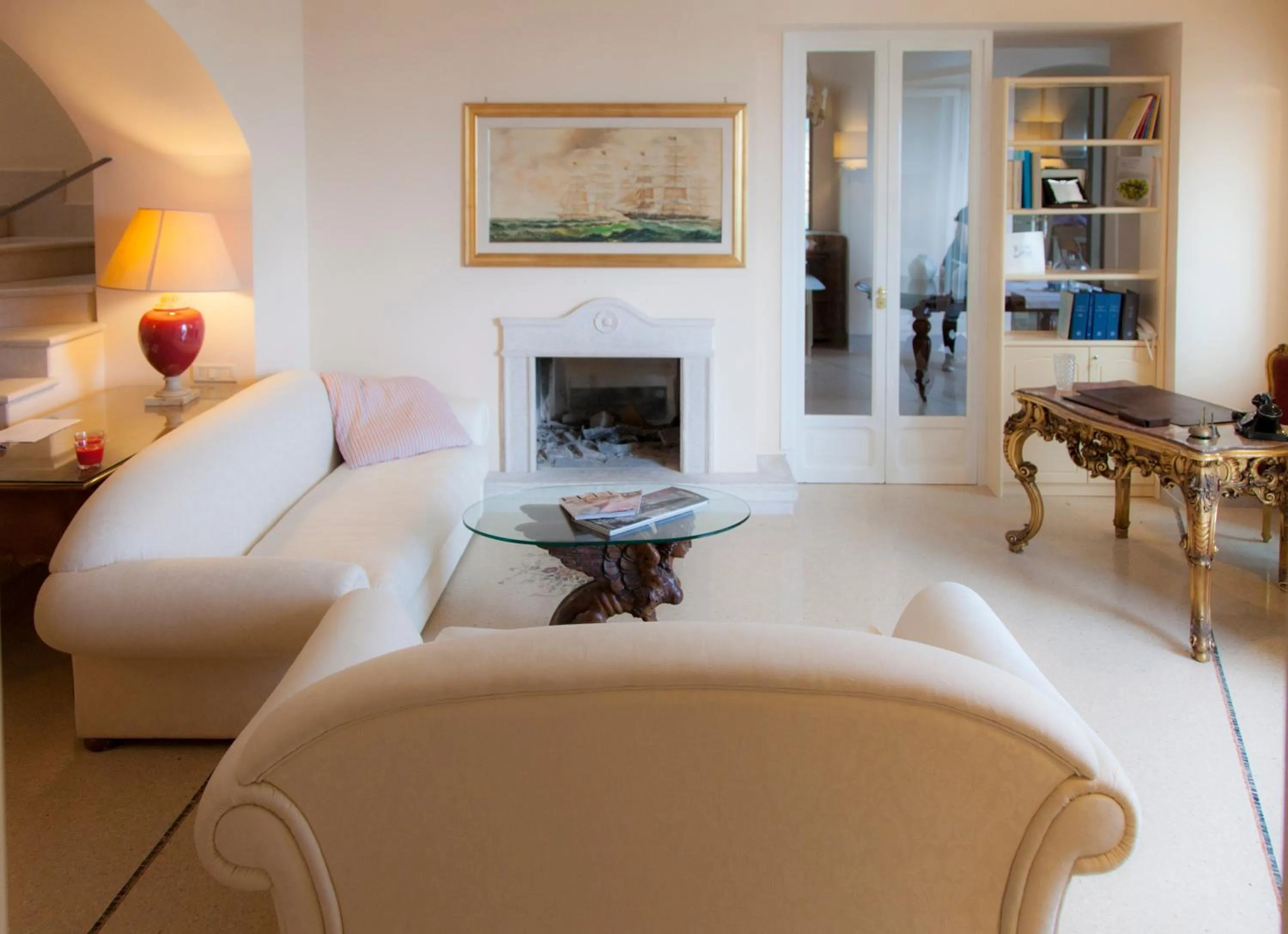 Lobby or reception in La Dolce Vista - B&B di Charme