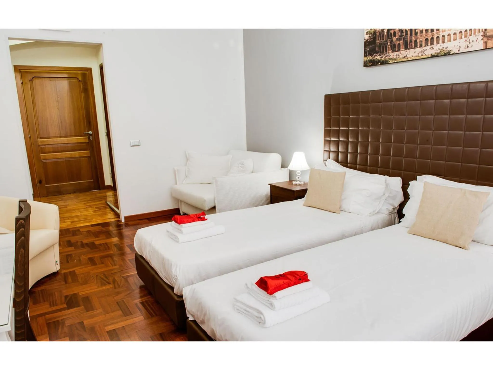 Bed in Lh Royal Suites Terrace