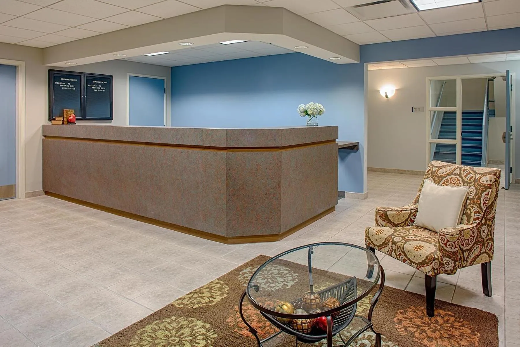 Lobby or reception in Federal City Inn & Suites