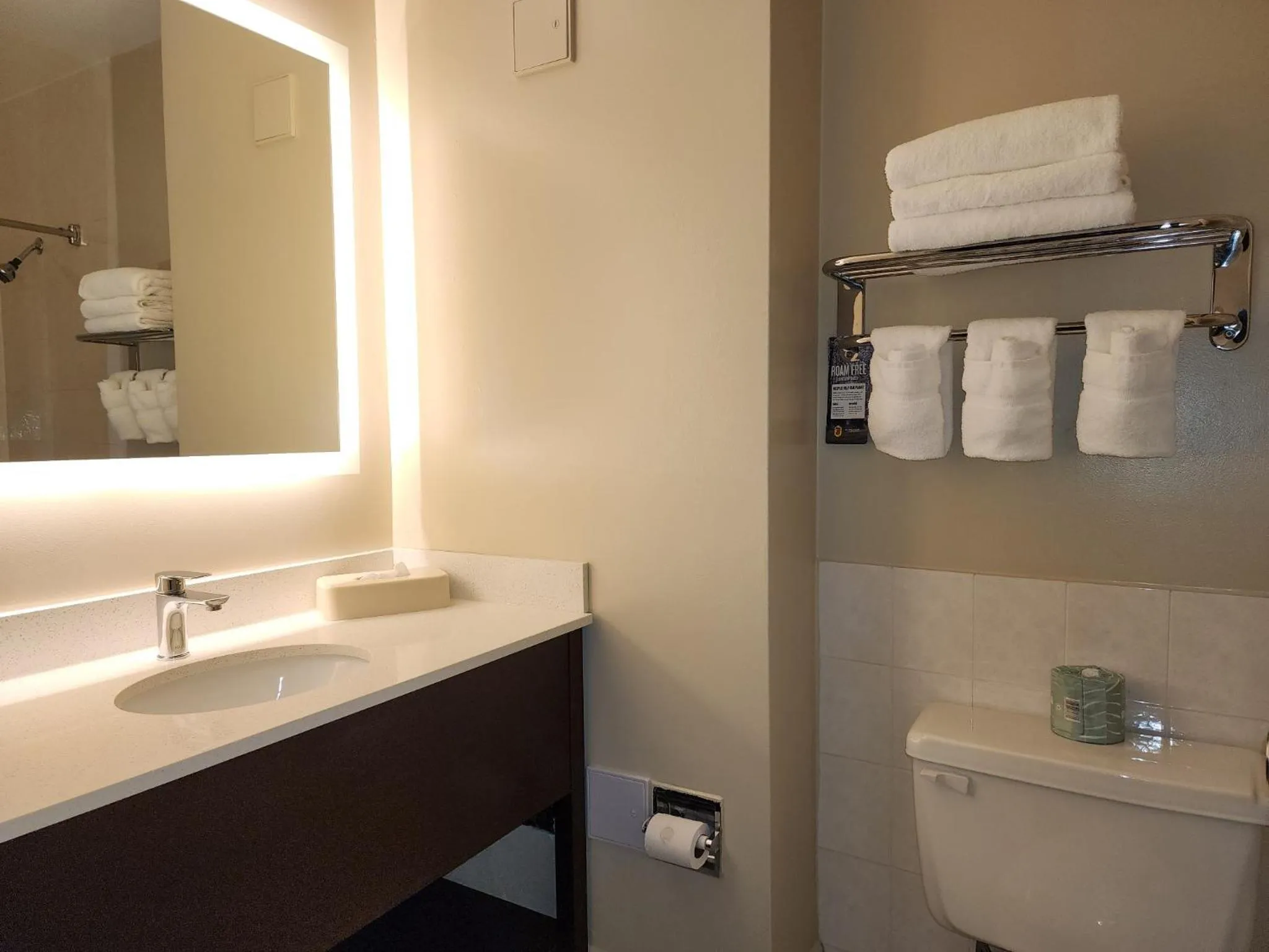Bathroom in Super 8 by Wyndham Thunder Bay