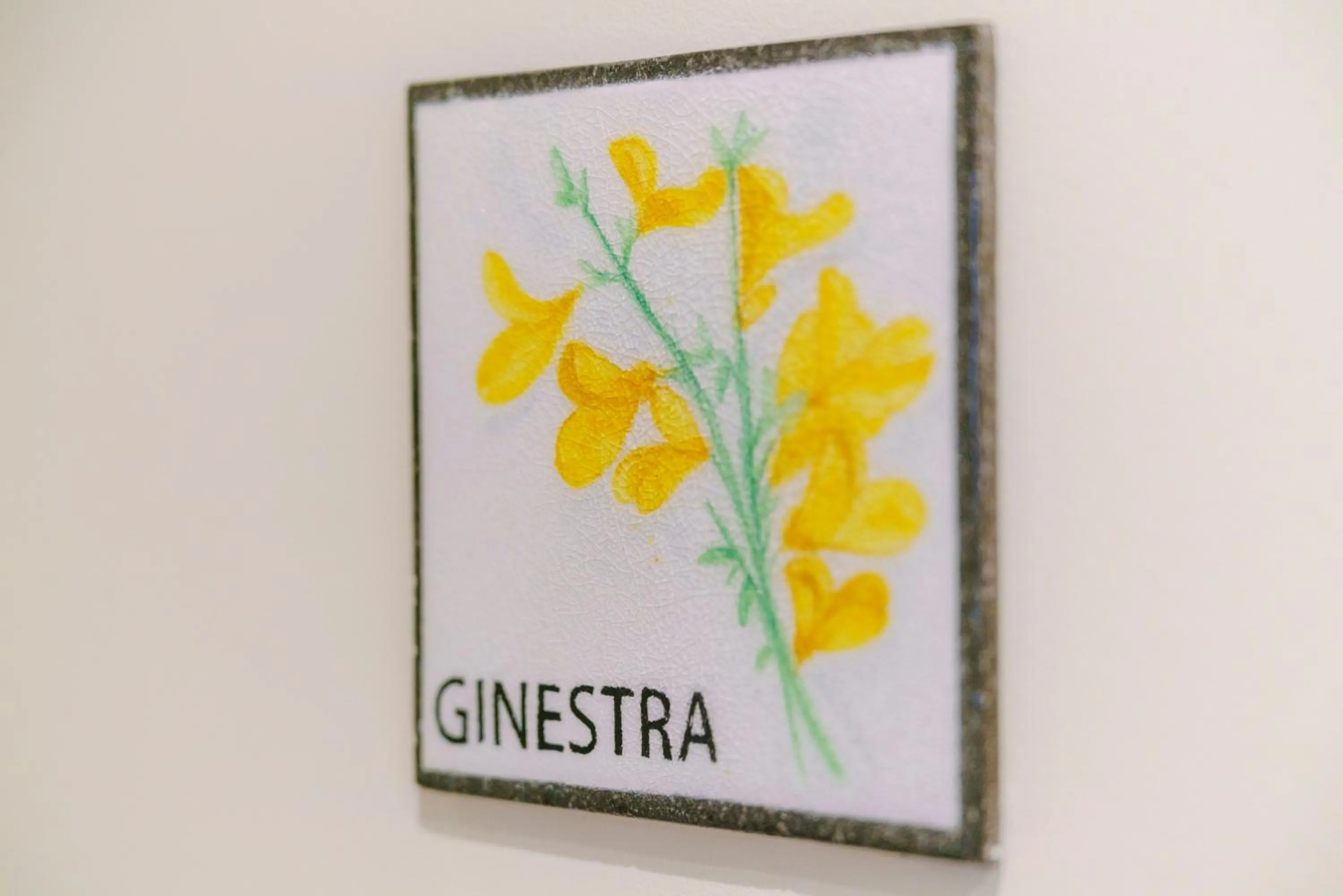 Decorative detail in Bedda Mia Etna House B&B