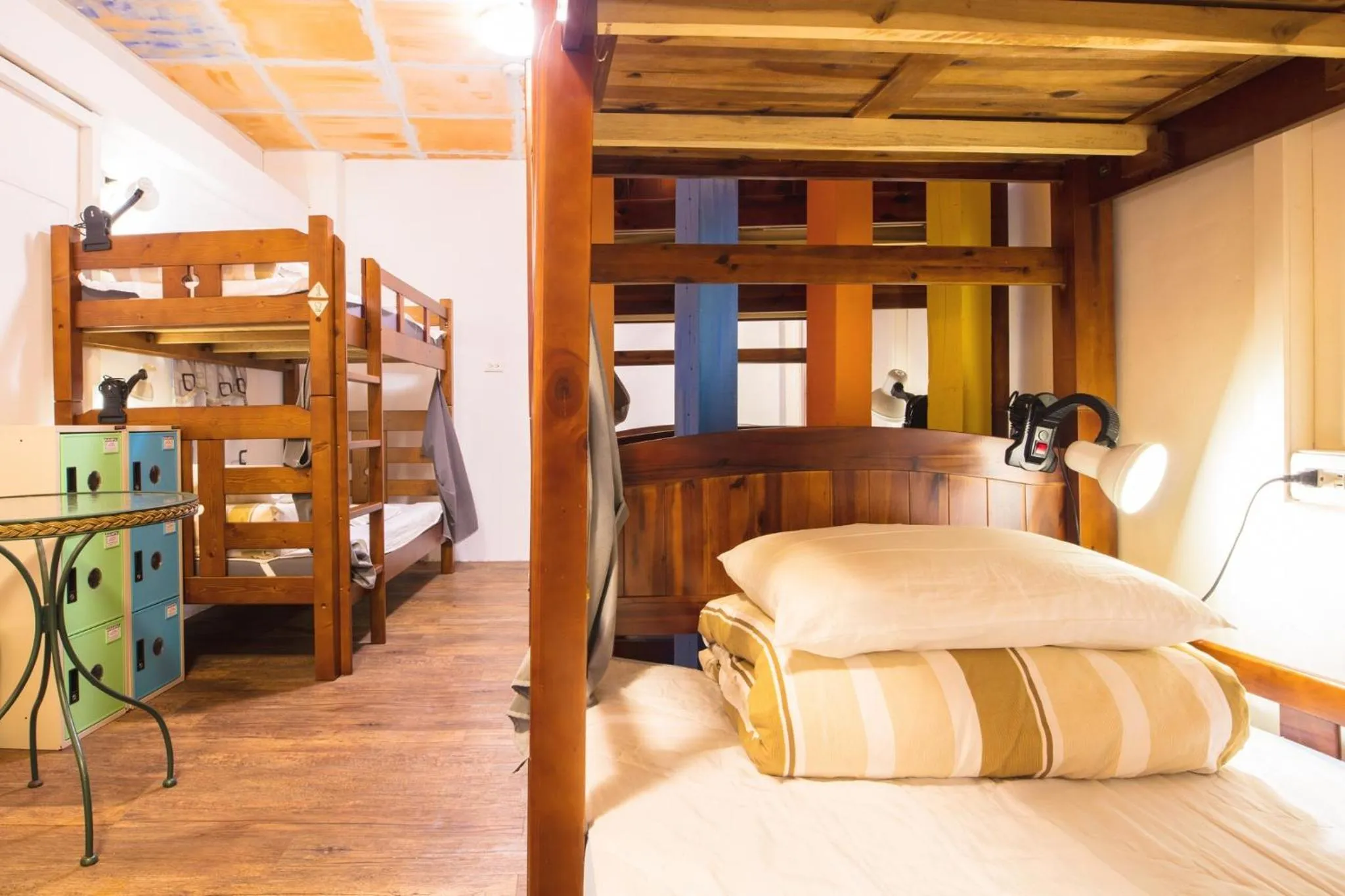 Bed in On My Way Jiufen Hostel 途中九份青旅民宿