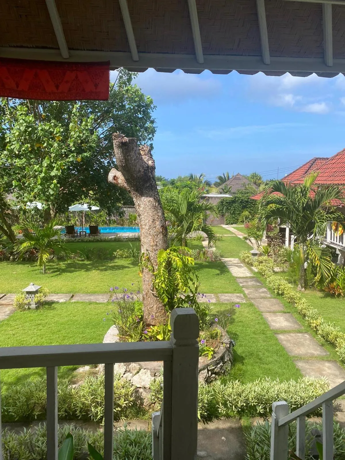 Garden in Paluh Beach Huts