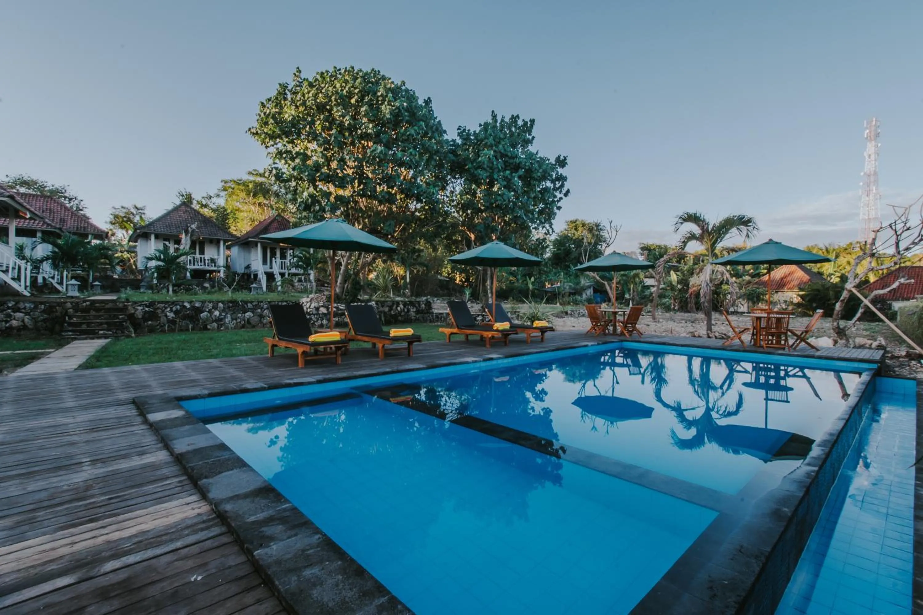 Day in Paluh Beach Huts