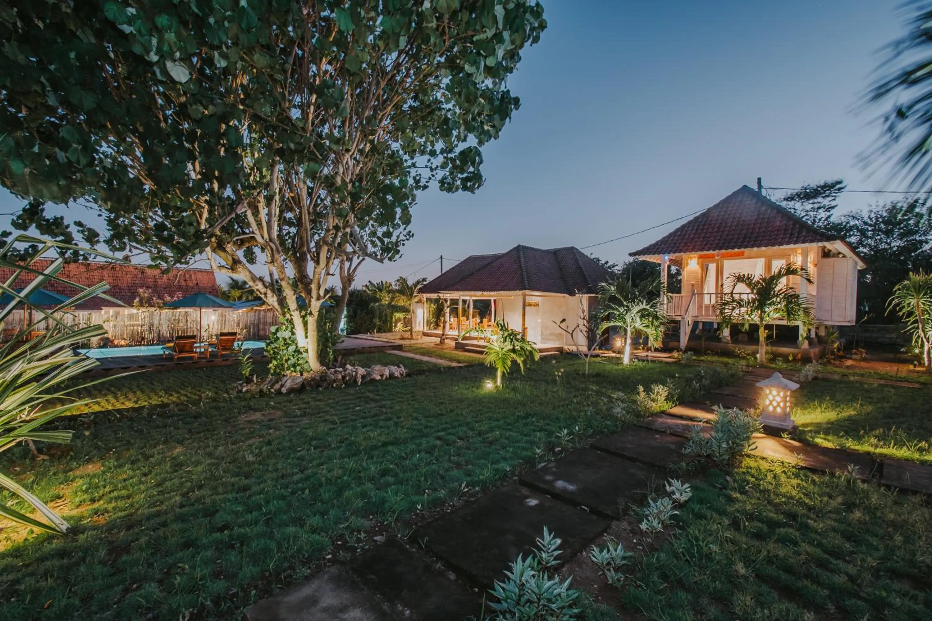 Property building in Paluh Beach Huts
