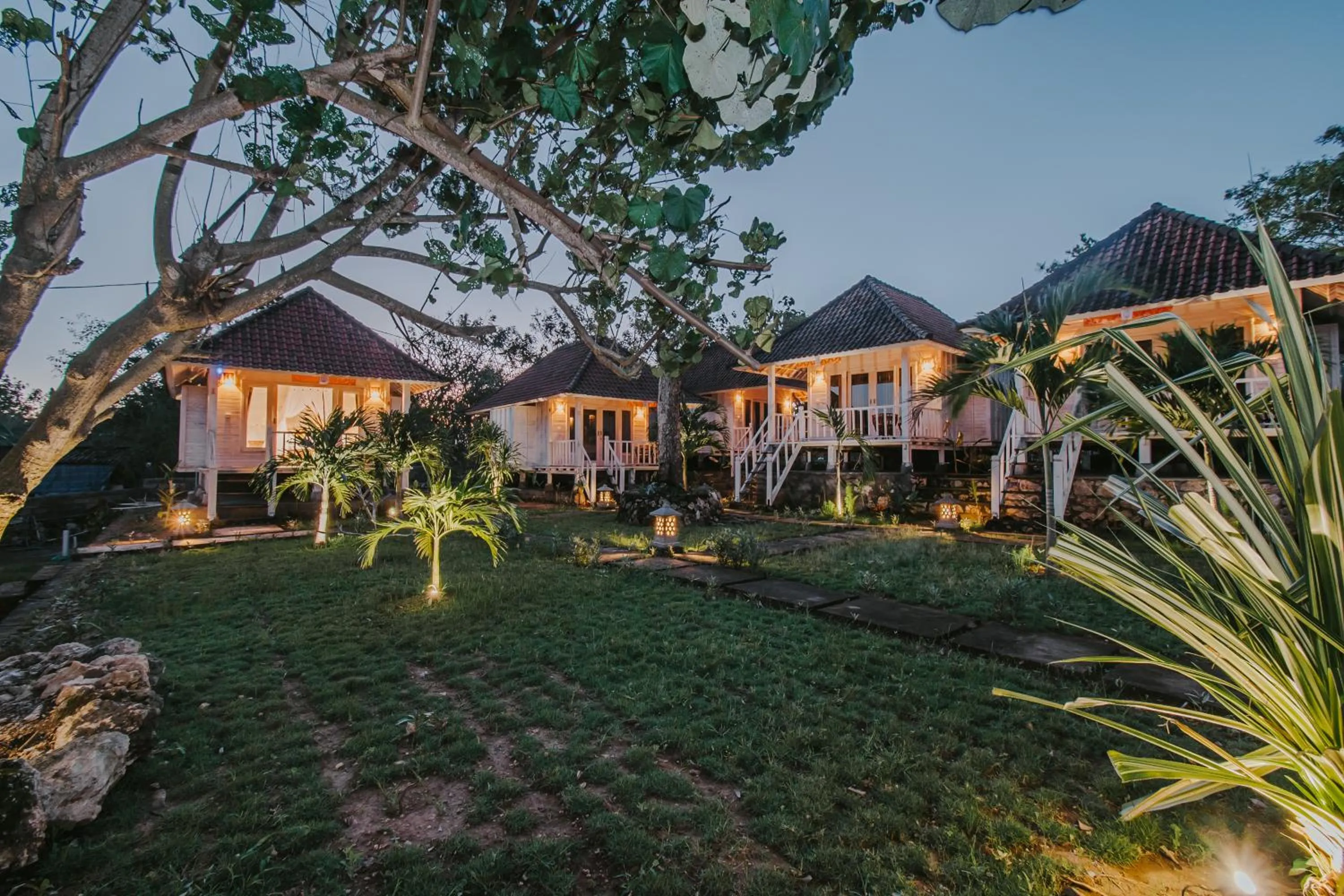 Property building in Paluh Beach Huts