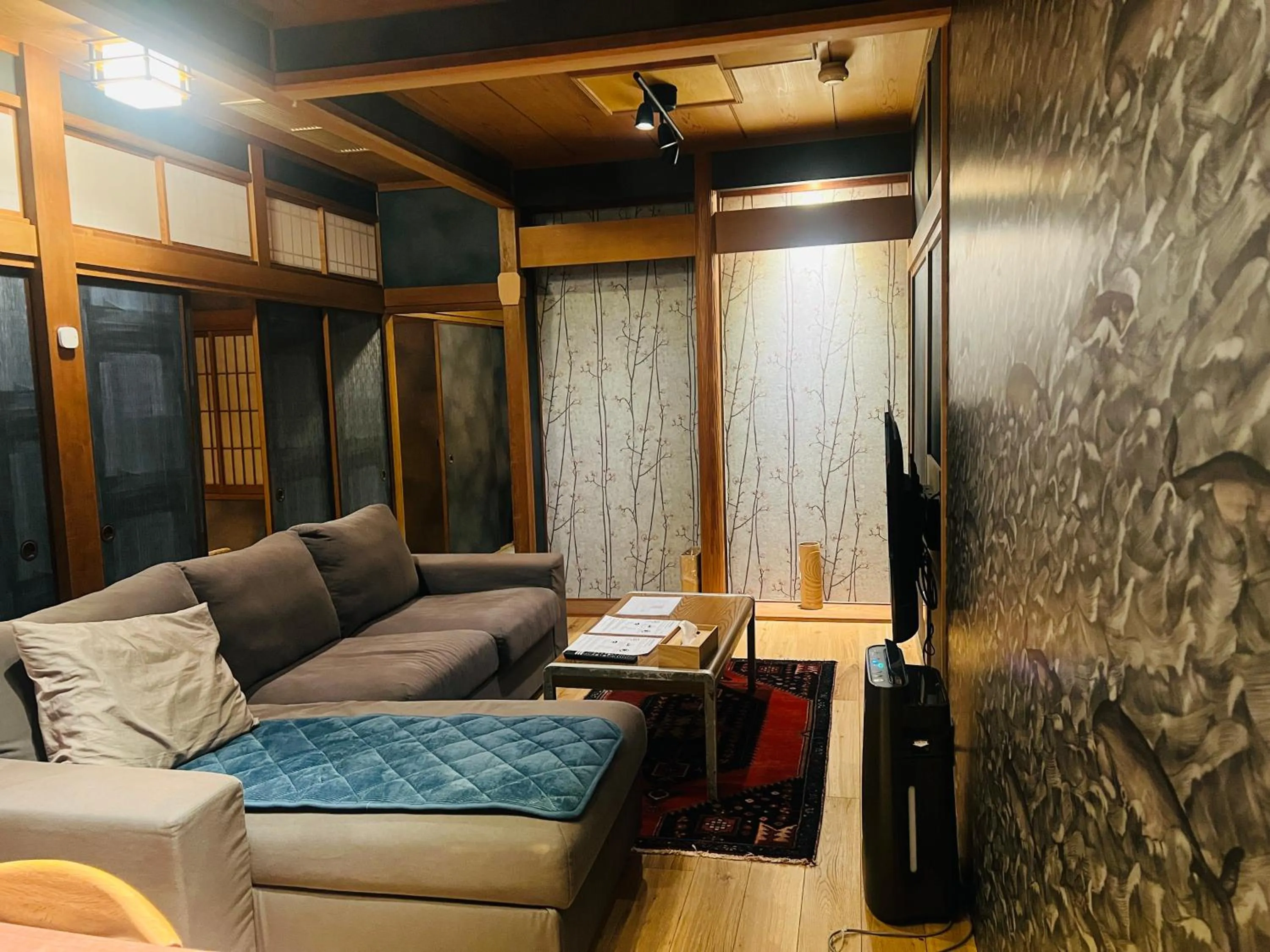 Living room in SIDOU 　INN