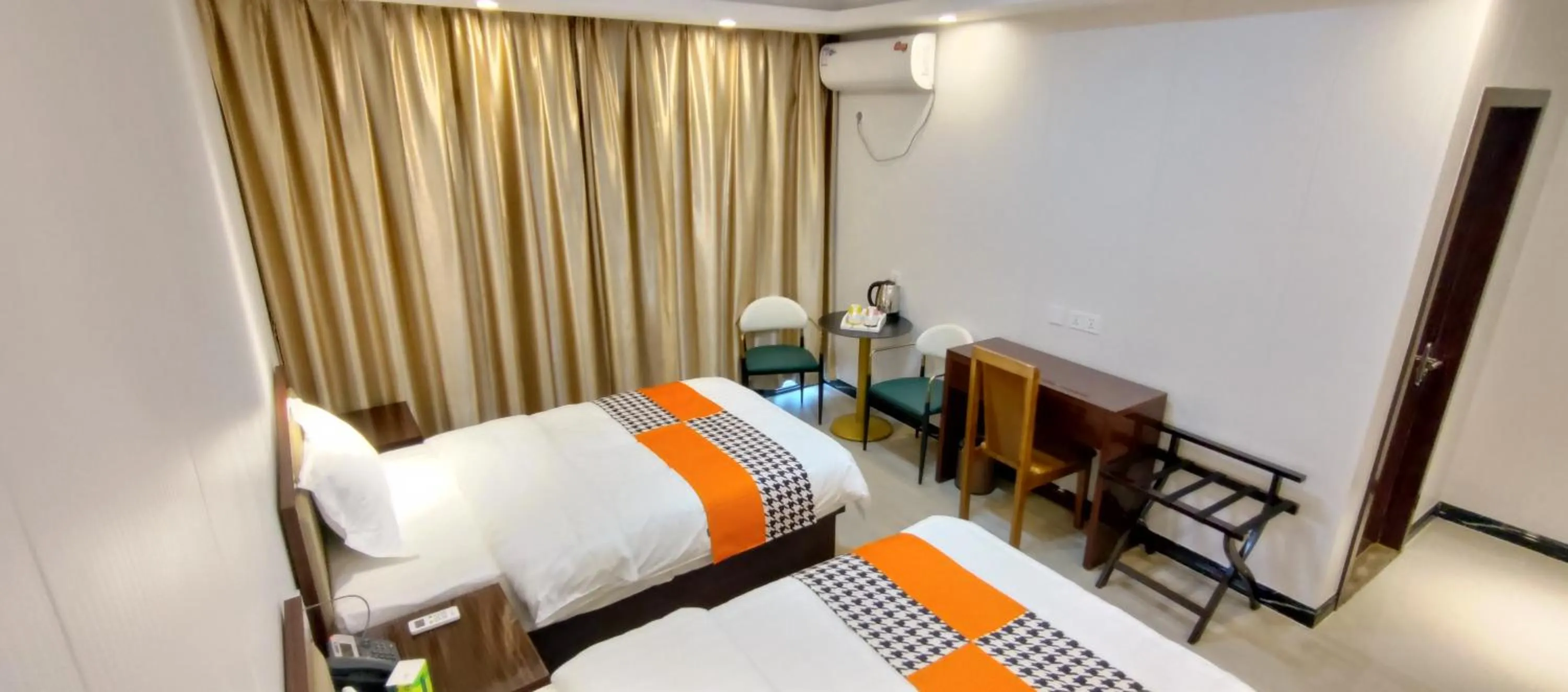 Photo of the whole room, Bed in Sky Garden Hotel