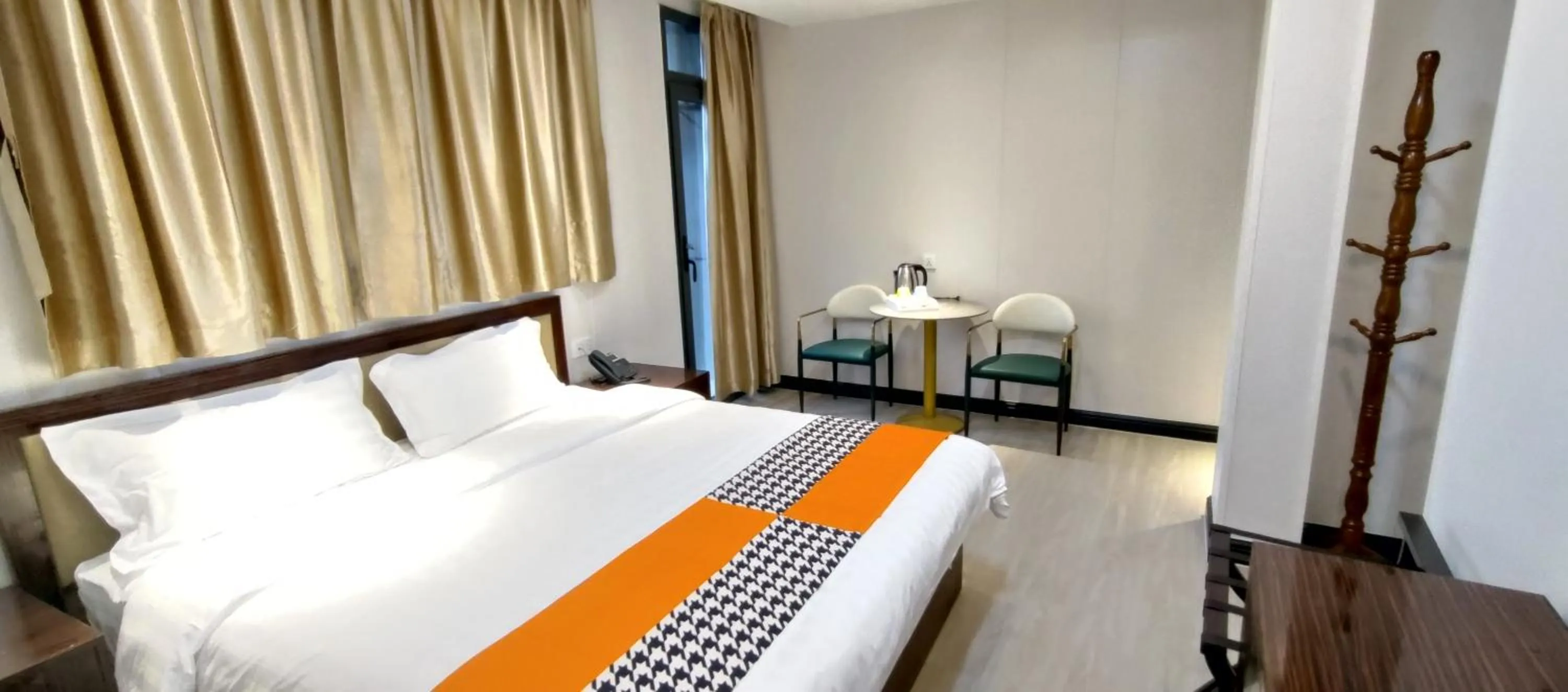 Photo of the whole room, Bed in Sky Garden Hotel