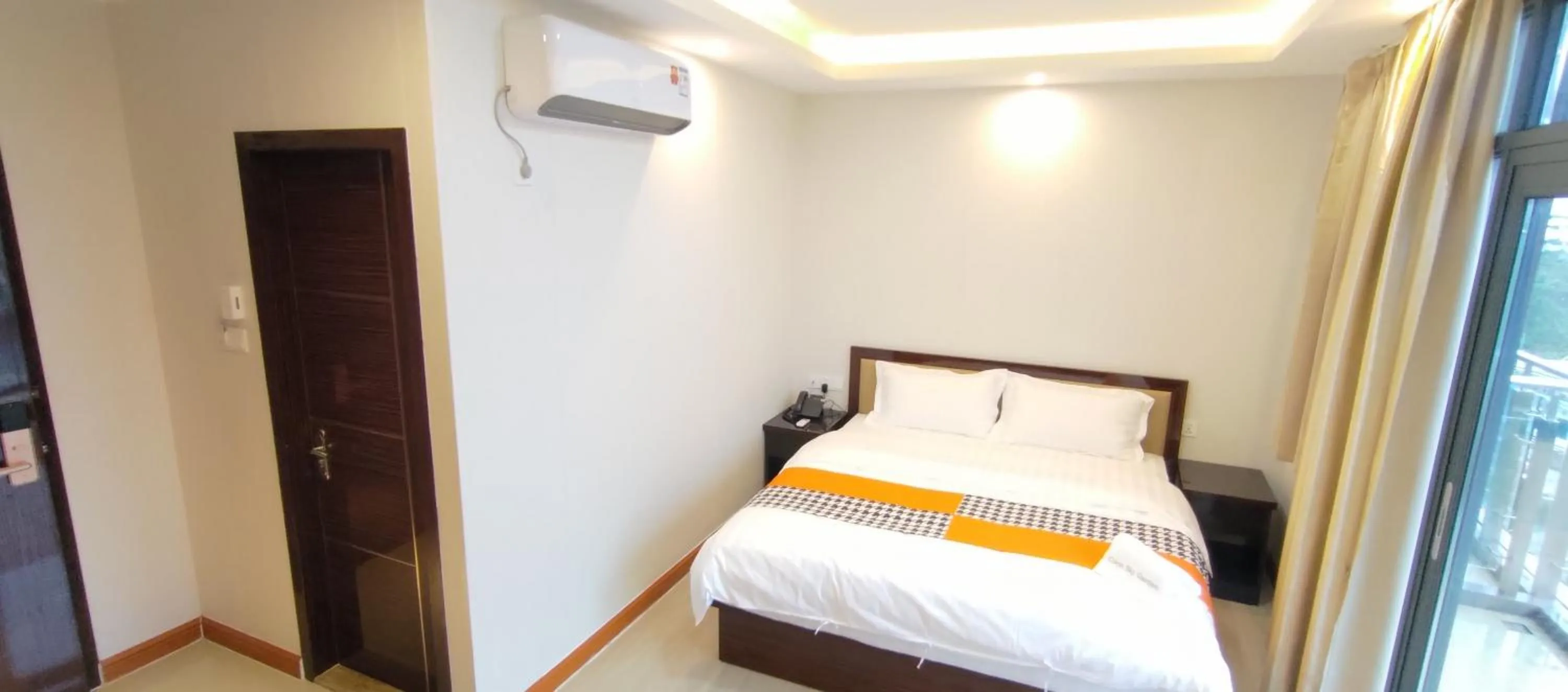 Photo of the whole room, Bed in Sky Garden Hotel